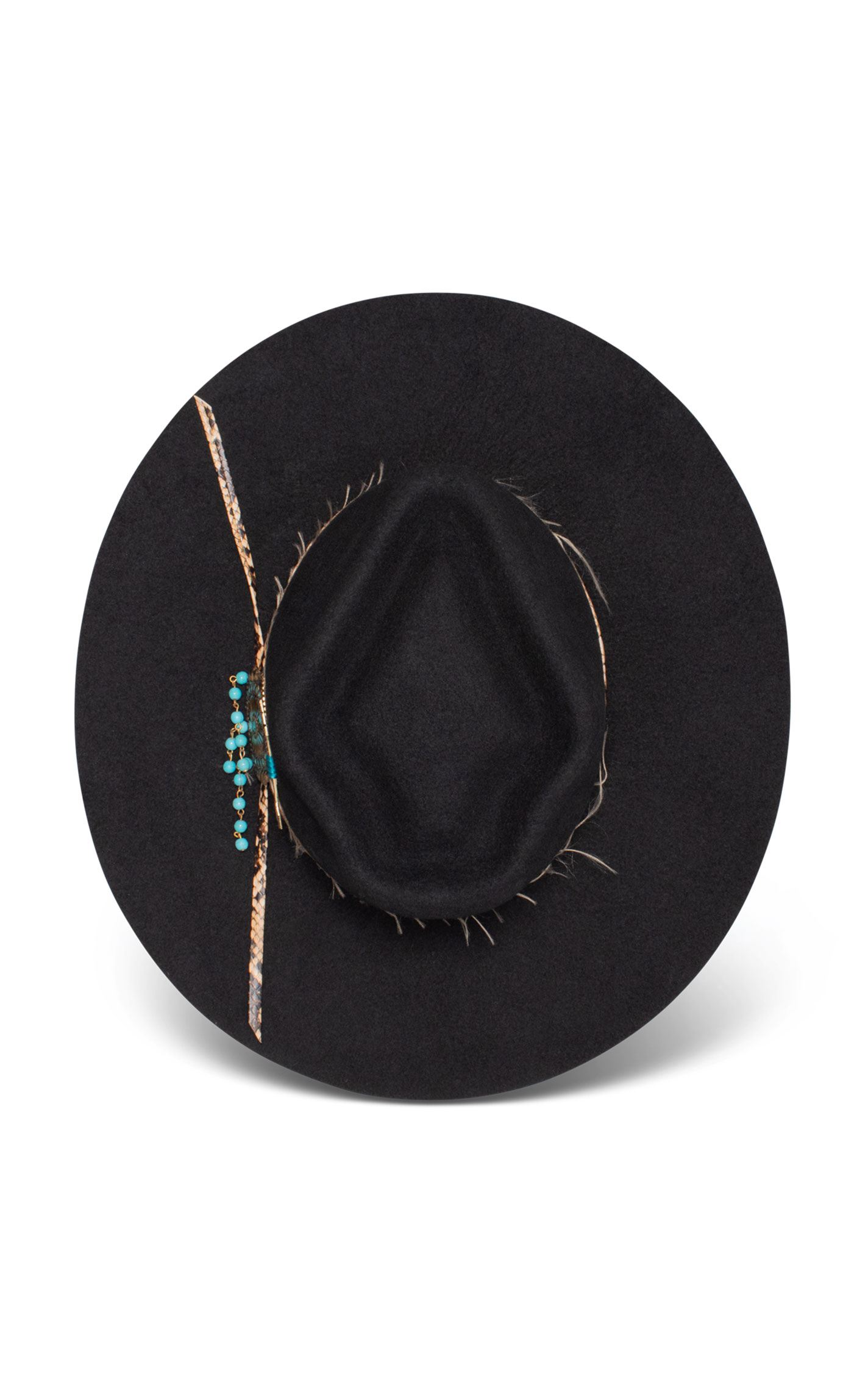 Charlie 1 Horse Laney Wilson Women's Black Wool Felt 'Lucky Me' Hat - Image 5