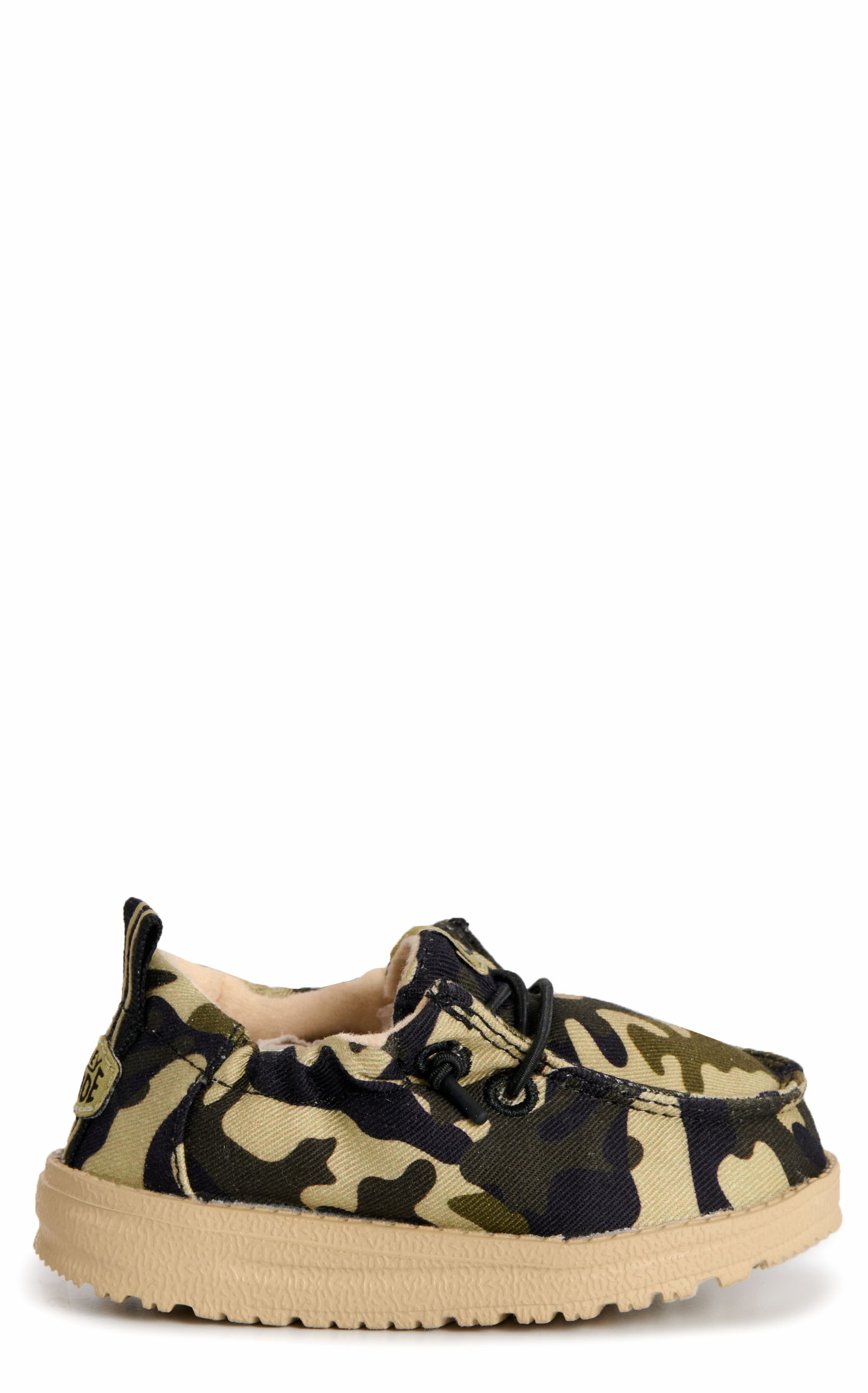 Hey Dude Infant Boy's Lil' Dudes Camo Moc Toe Casual Shoes  - Image 1