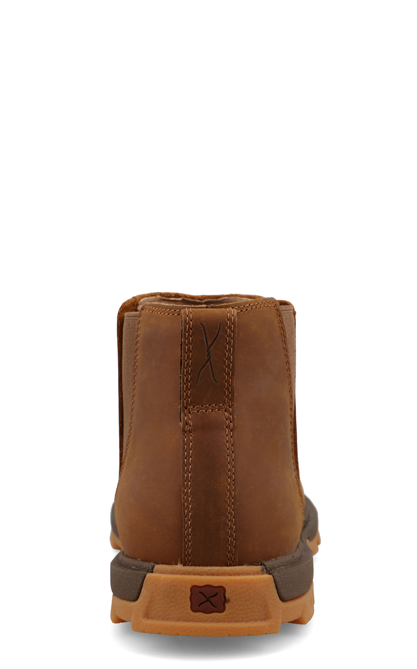 Twisted X Women's Pecan UltraLite X Round Toe Chelsea Work Boot - Image 1