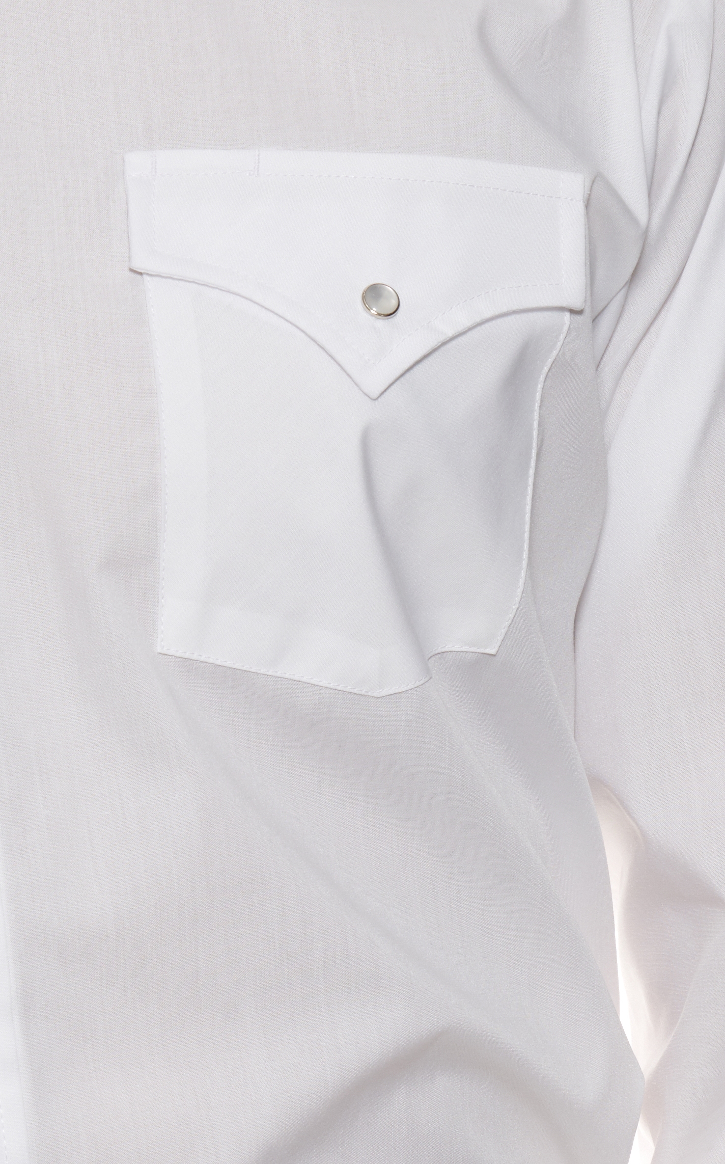 Ely Cattleman Men's White Long Sleeve Western Shirt - Big & Tall - Image 1