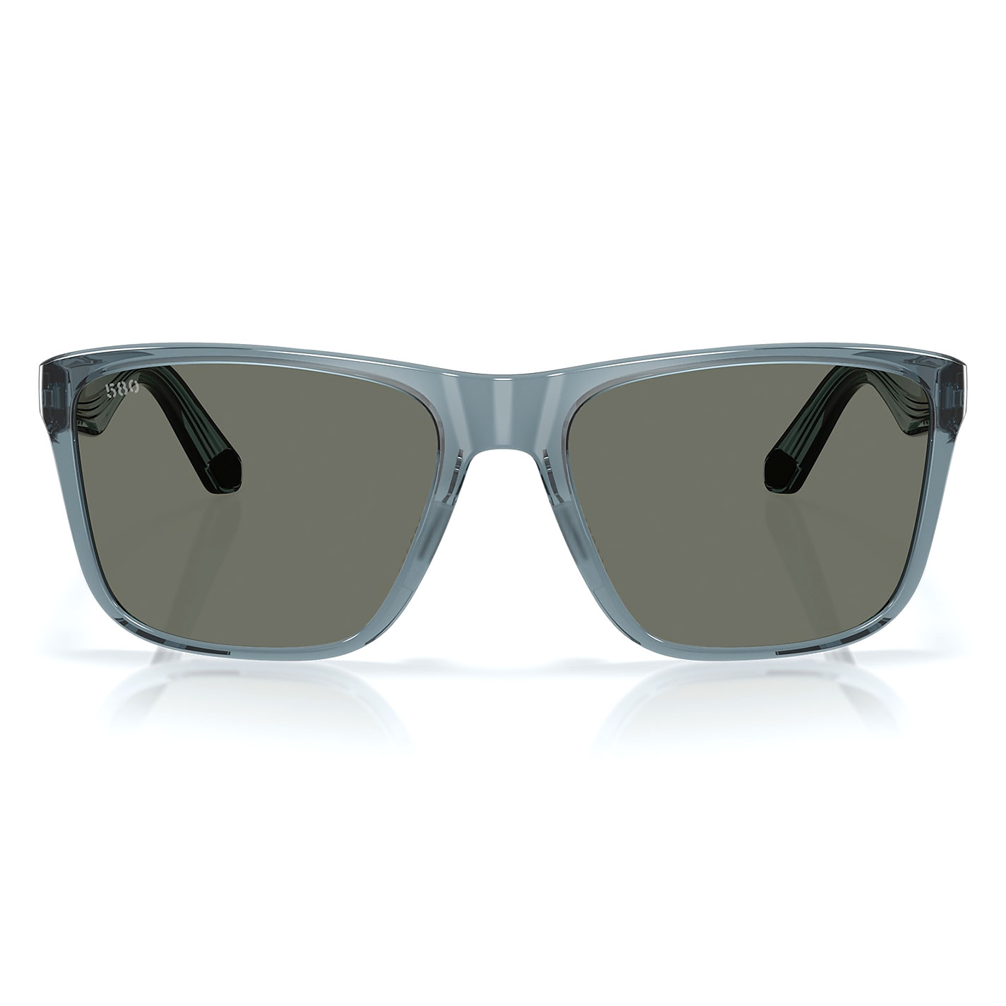 Costa Men's Gray Crystal Frame Blue Gray Polarized Sunglasses - Image 5