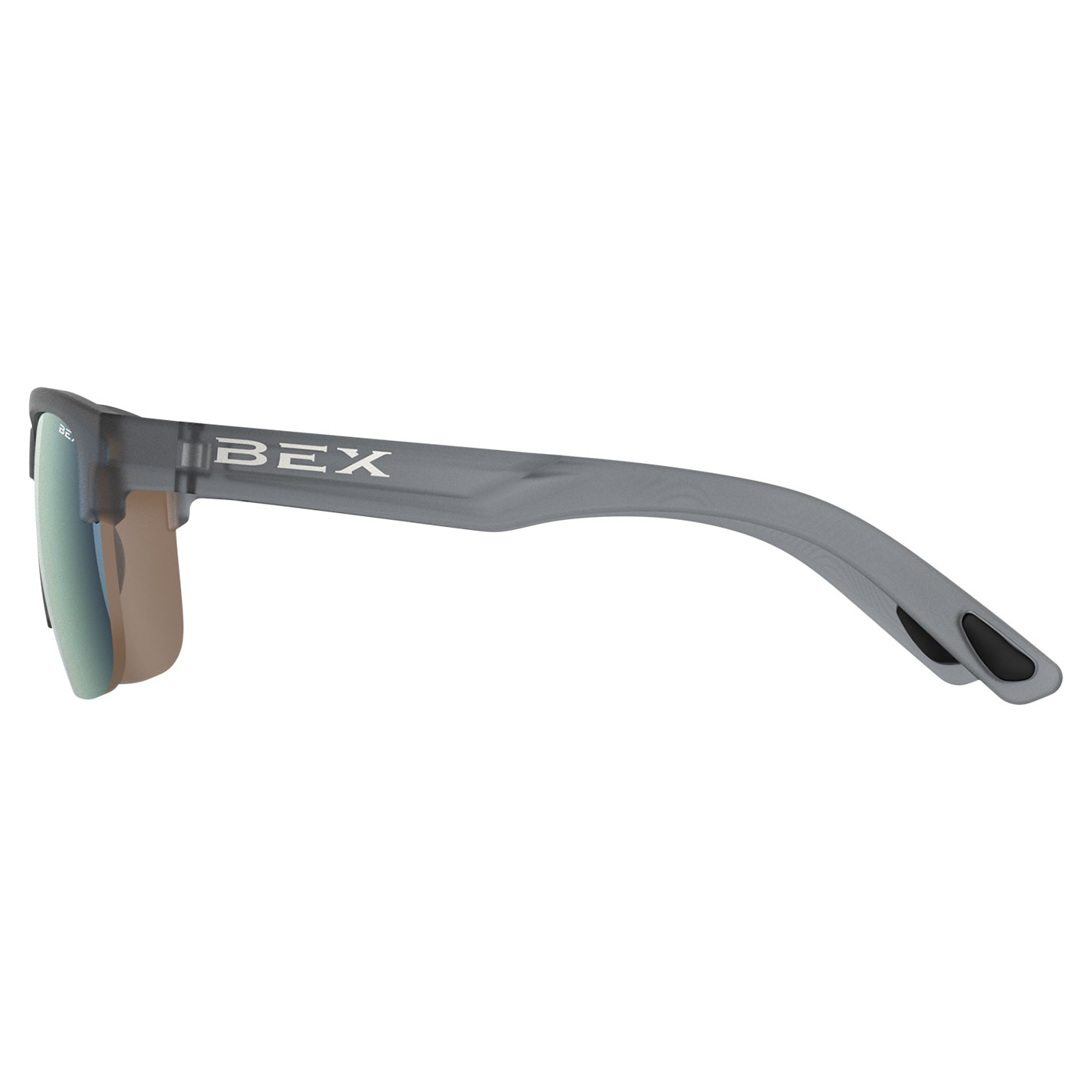 BEX Wildbyrd Frost Gray & Sienna Green Sunglasses - Image 1
