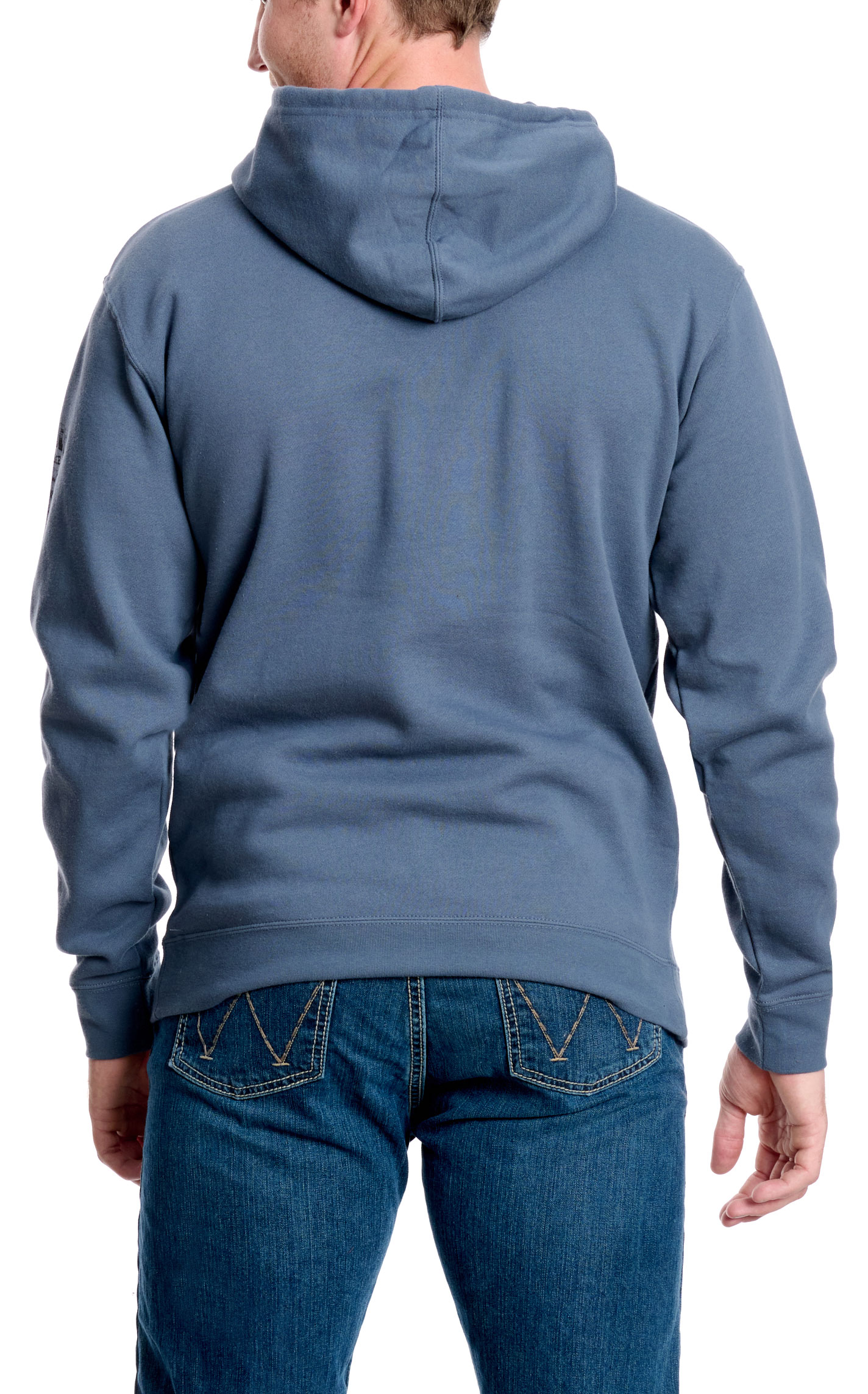 Rodeo Time Dale Brisby Storm Blue Logo Graphic Hoodie - Image 1