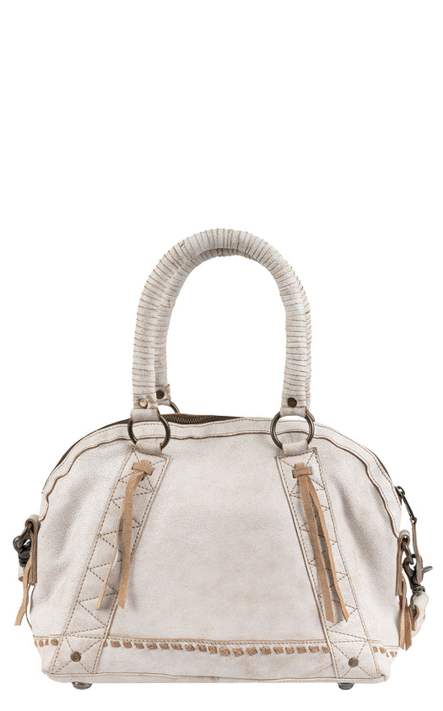 STS Ranchwear Cremello Sansa Cream Satchel Handbag - Image 1
