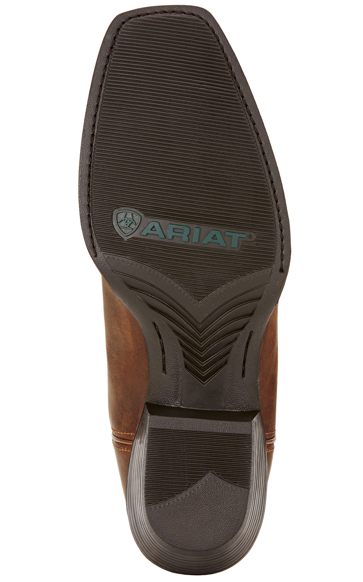 Ariat Men's Sport Powder Brown Punchy Toe Cowboy Boot - Image 1