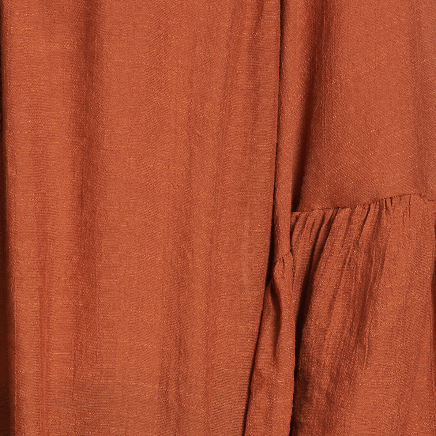 Fashion Express Women's Burnt Sienna Ruffle Off-Shoulder Top - Image 2