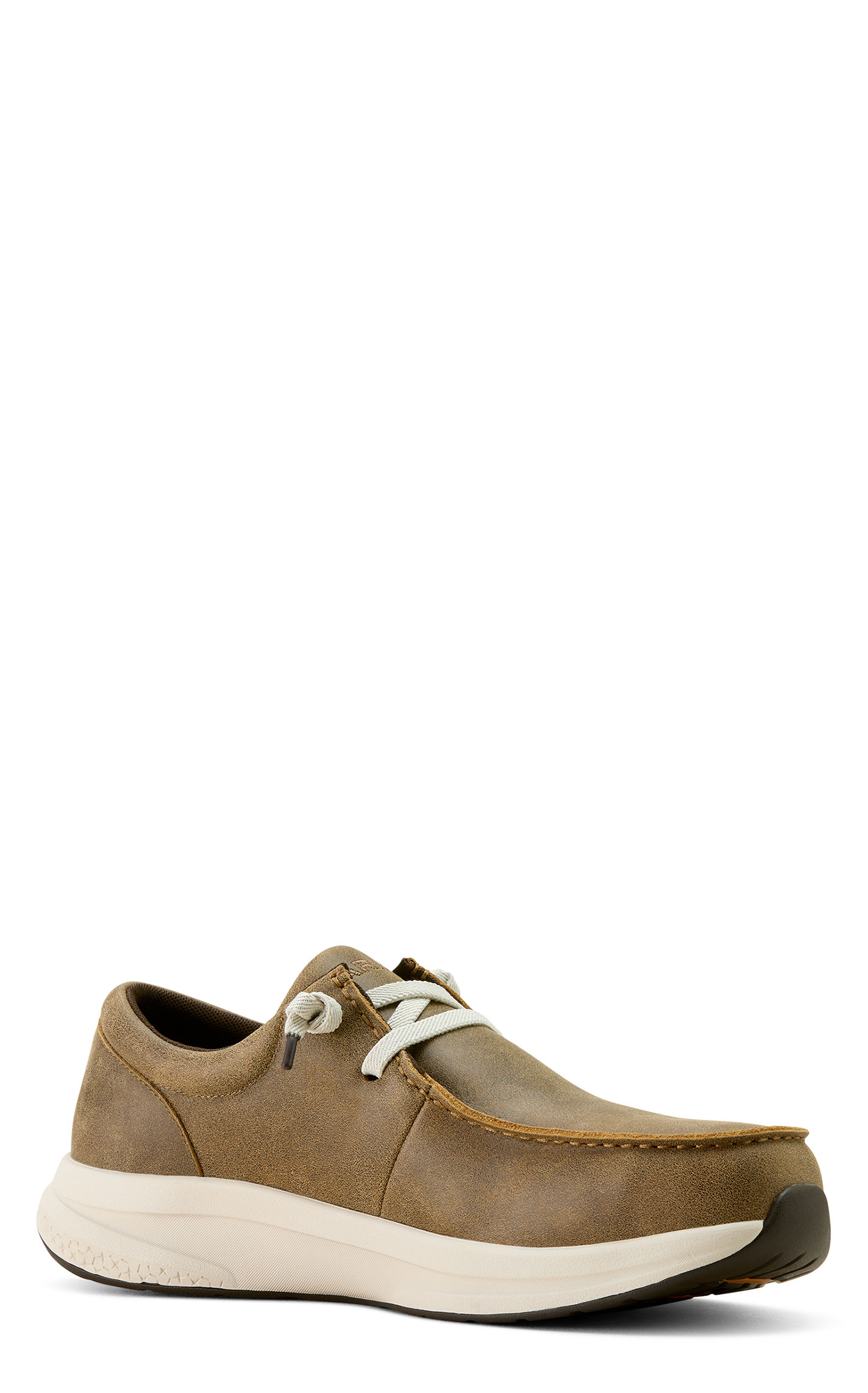 Ariat Men's Buckeye Bomber Brown Steel Round Toe Work Shoes - Image 1