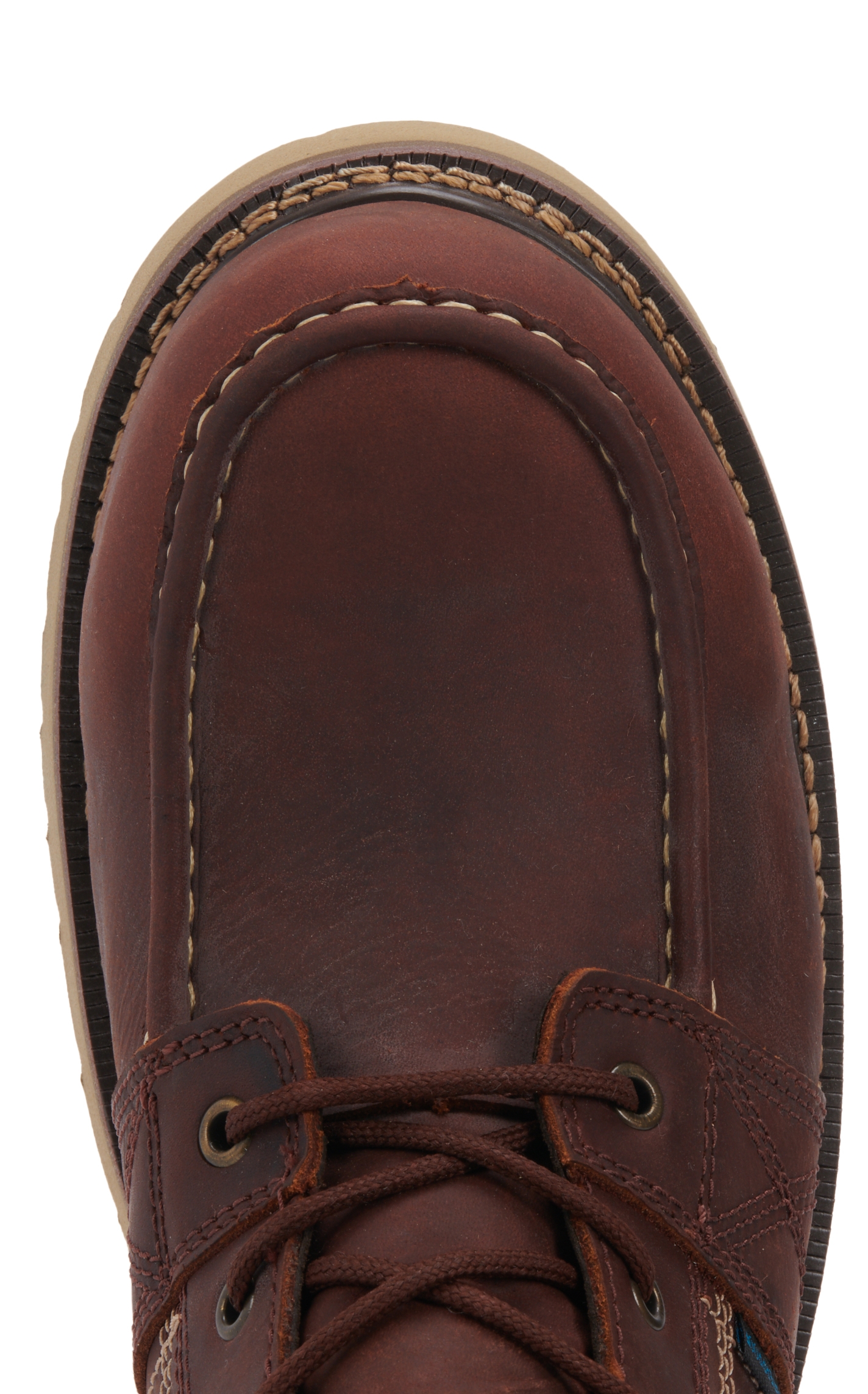 Ariat Men's Rebar Rusted Copper Wedge Waterproof Moc Composite Toe Work Boot - Image 1