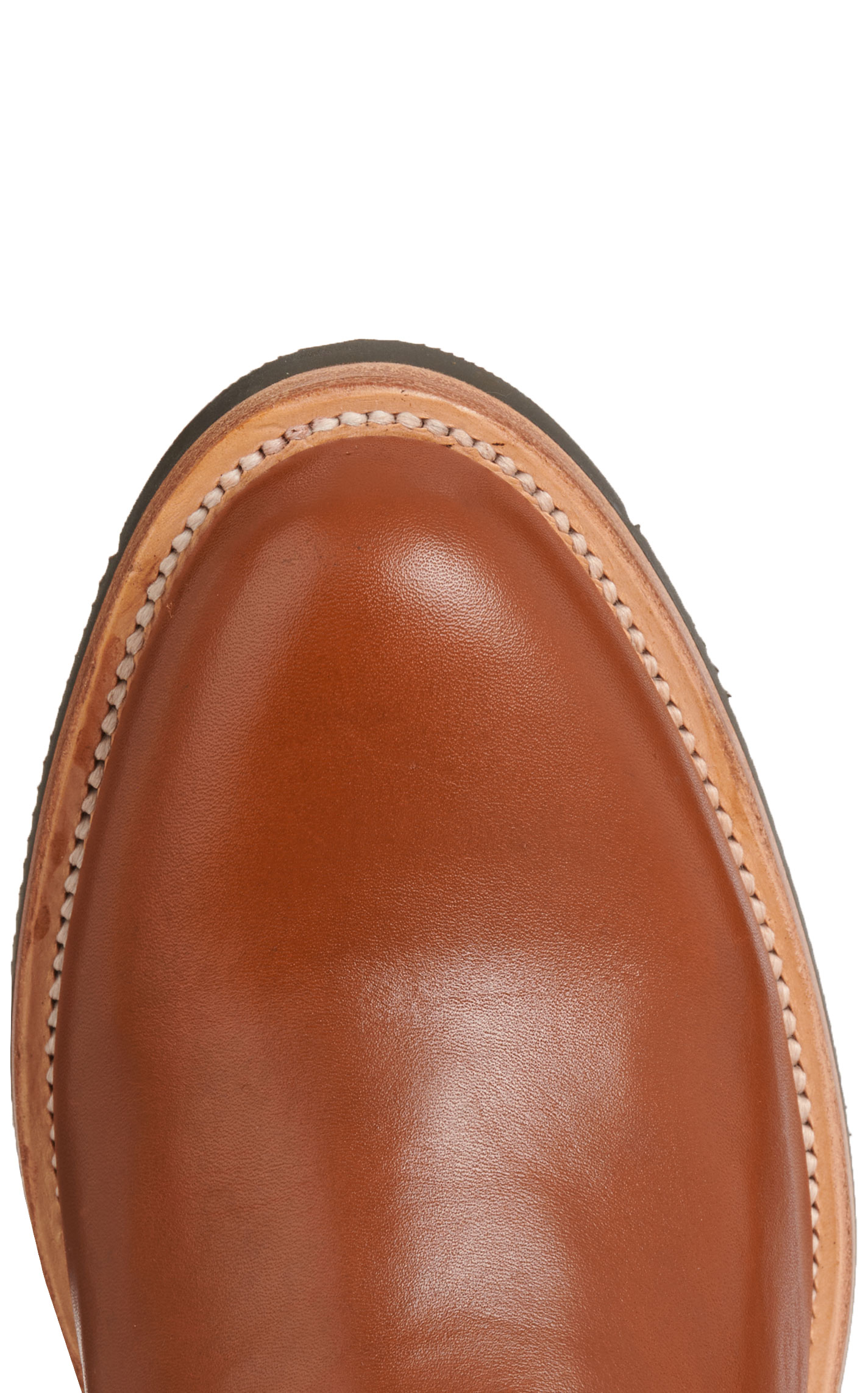 Lucchese Men's Cognac Cowhide Ranch Hand Roper Boots - Image 1