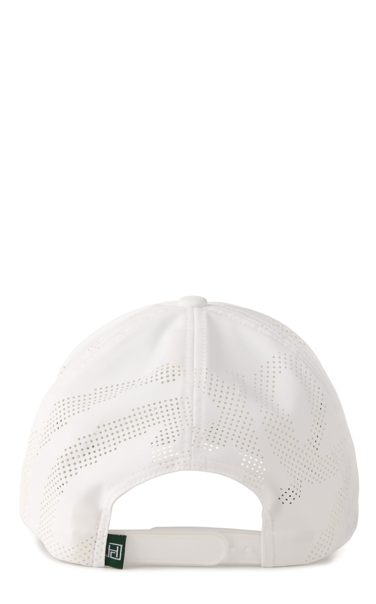 Hooey Men's White & Round Golf Course Cowboy Golf Logo Patch Cap - Image 1
