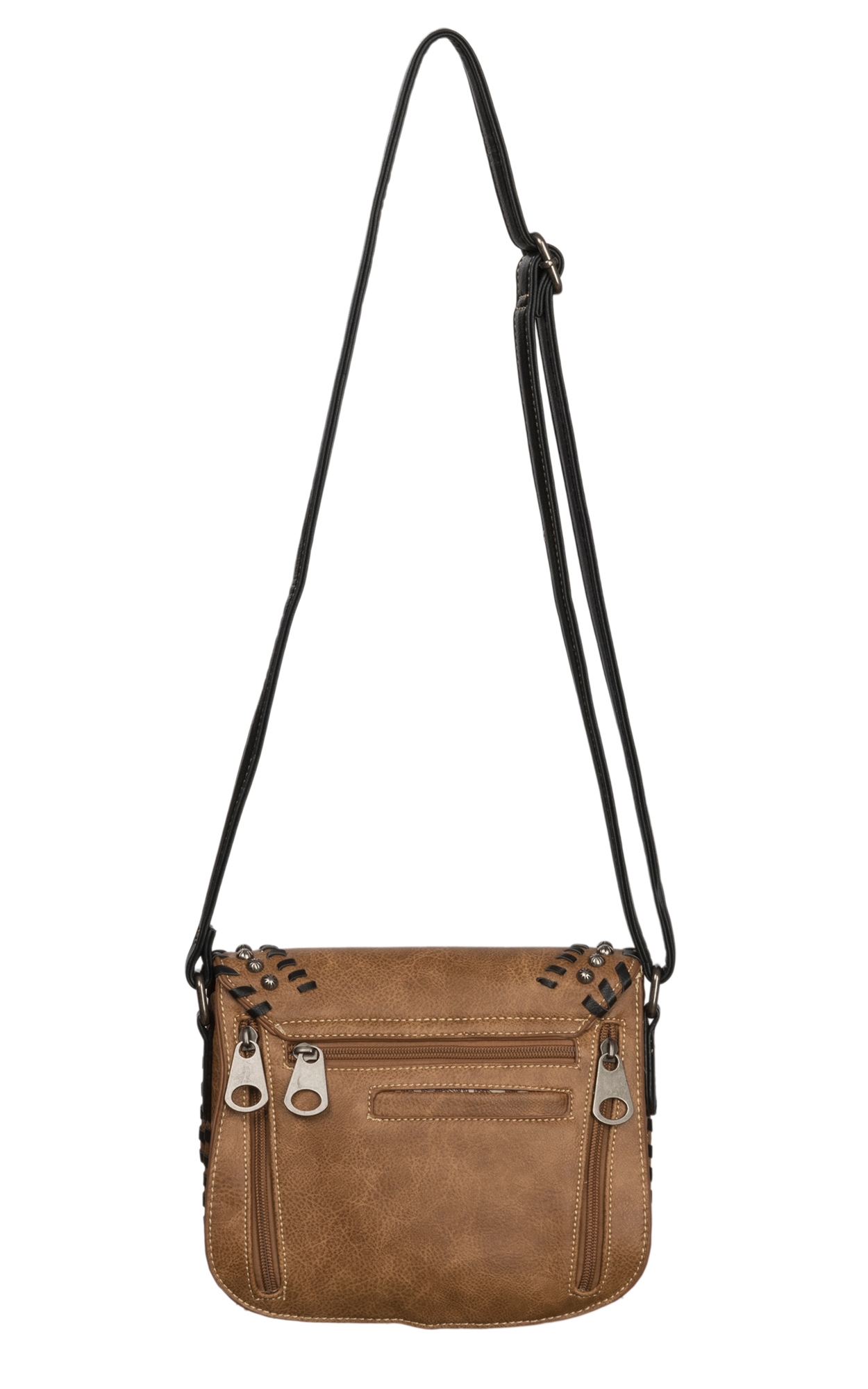Blazin Roxx Women's Tan Vanessa Concealed Weapon Shoulder Bag - Image 1