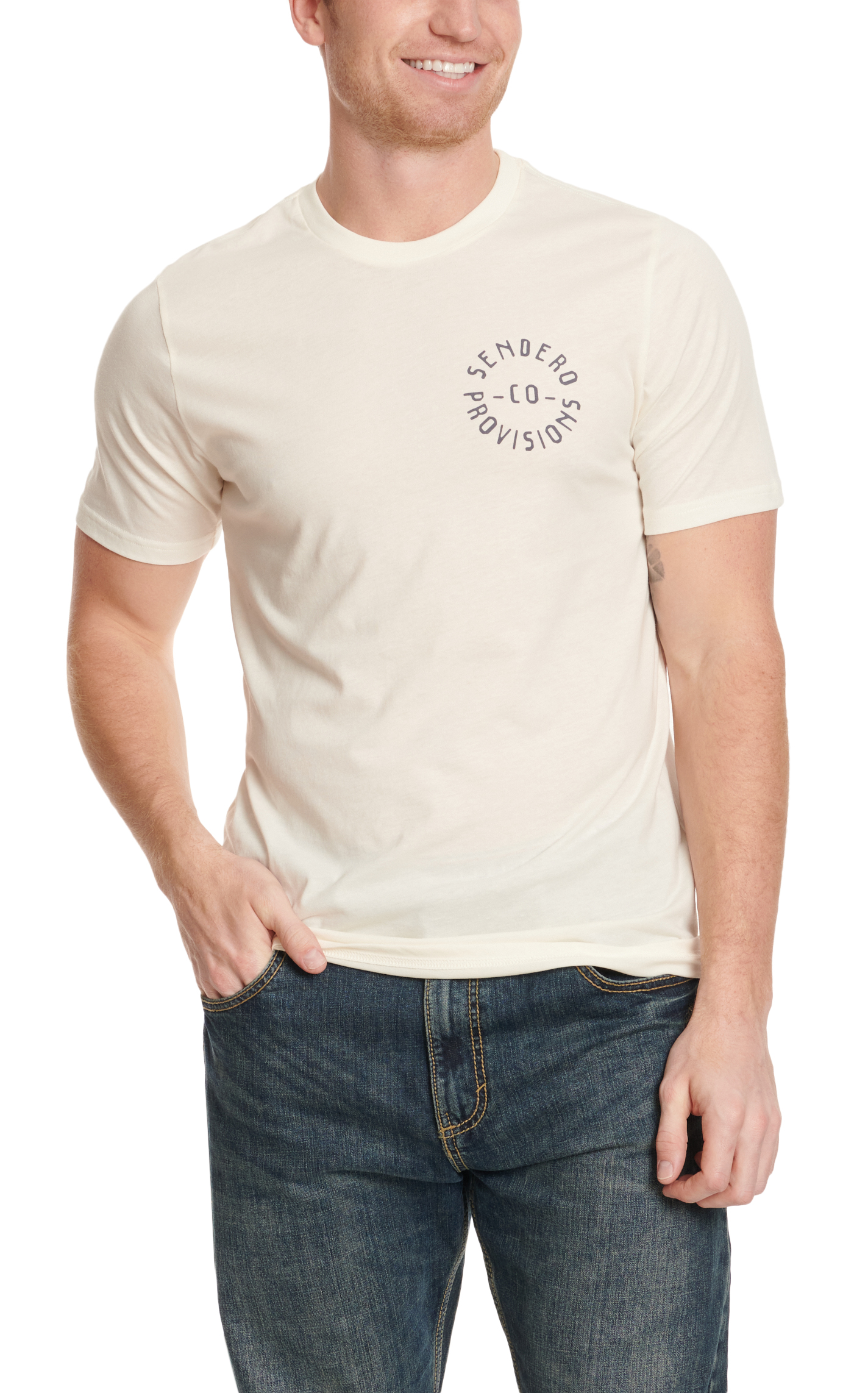 Sendero Provisions Co. Men's Bleached Bone & \