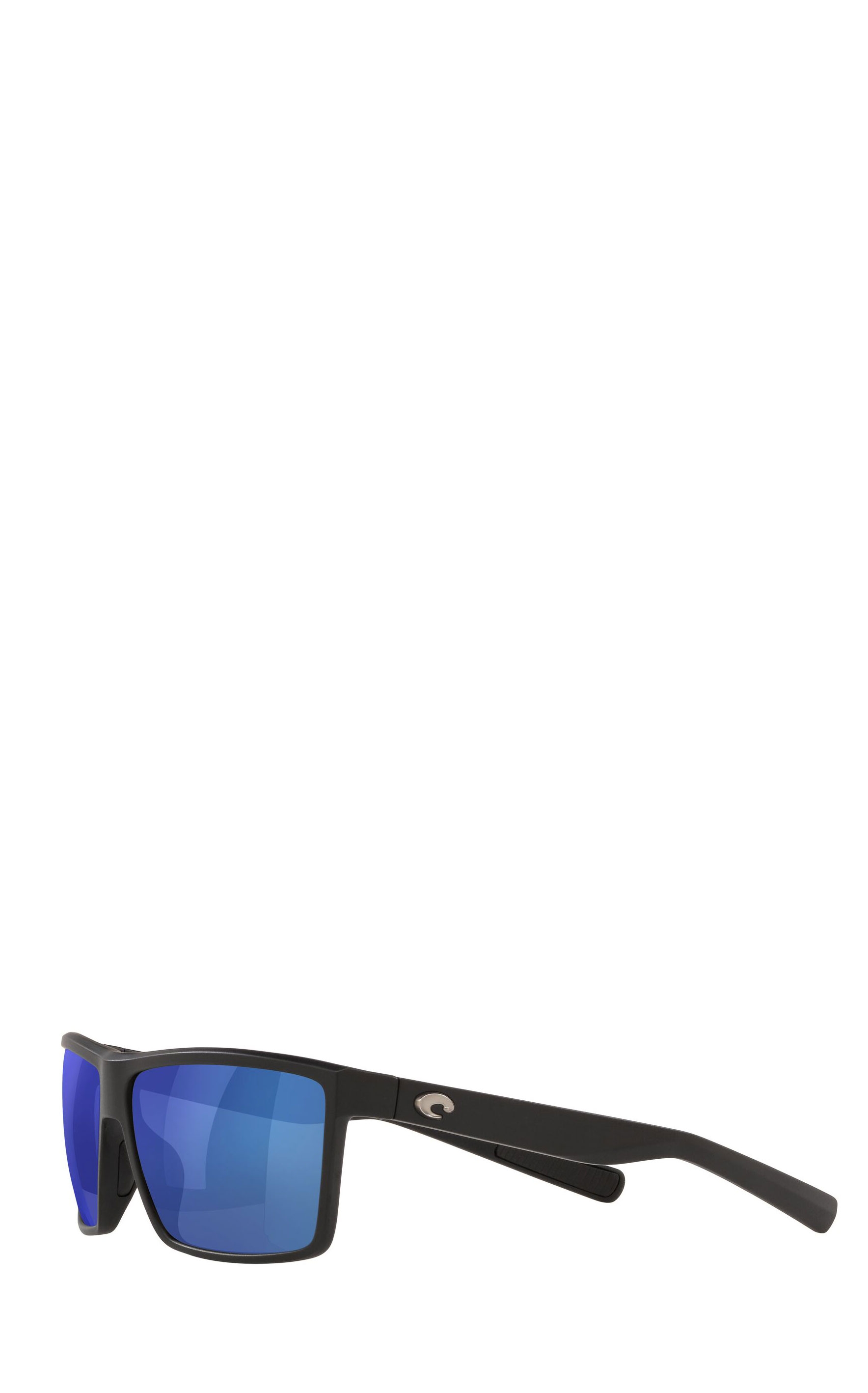Costa Rinconcito Matte Black with Blue Mirror Polarized Polycarbonate Lenses Sunglasses - Image 1