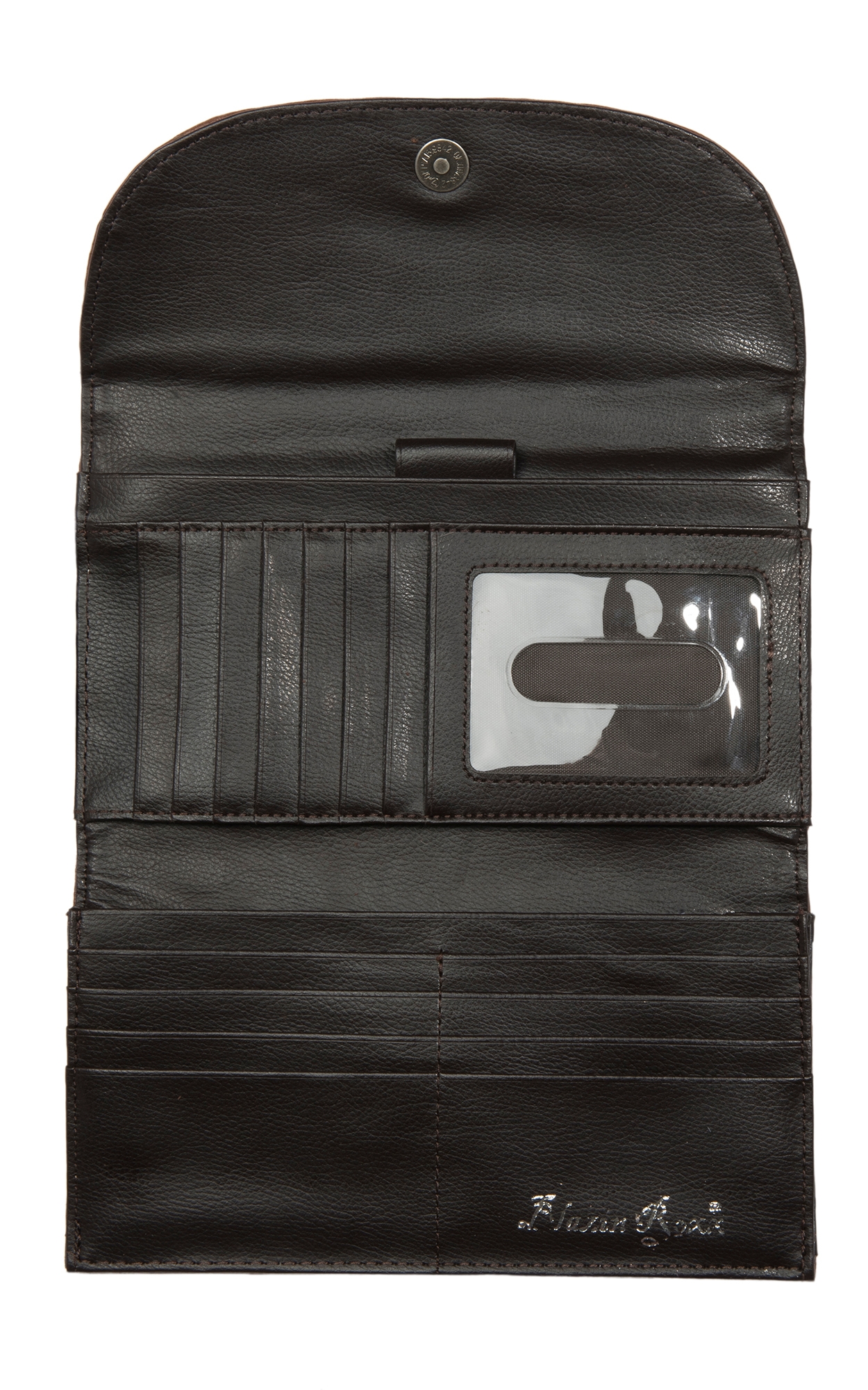 Blazin Roxx Brown Ella Flap Wallet - Image 1