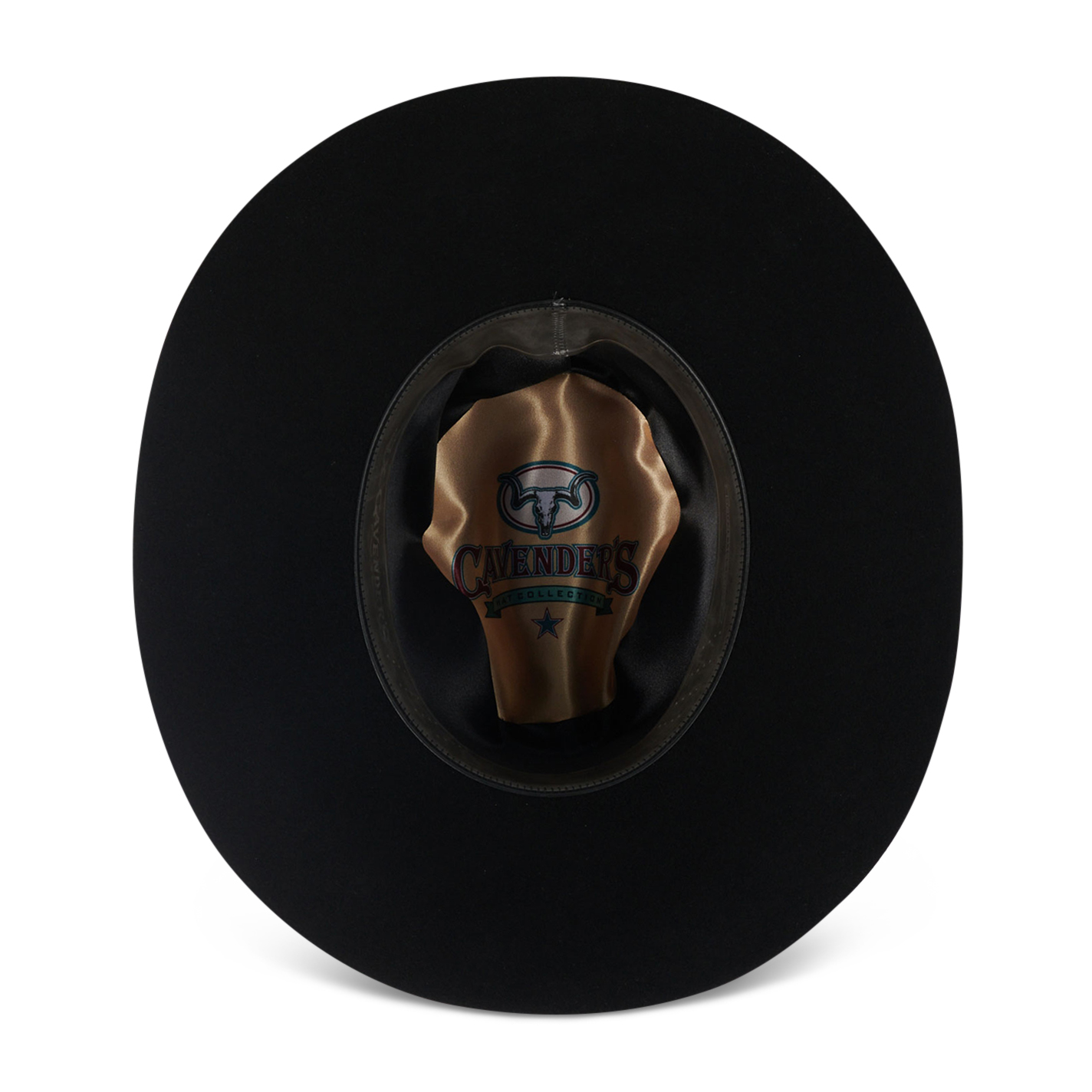Cavender's Cowboy Collection 3X Black Tracker Felt Cowboy Hat - Image 1