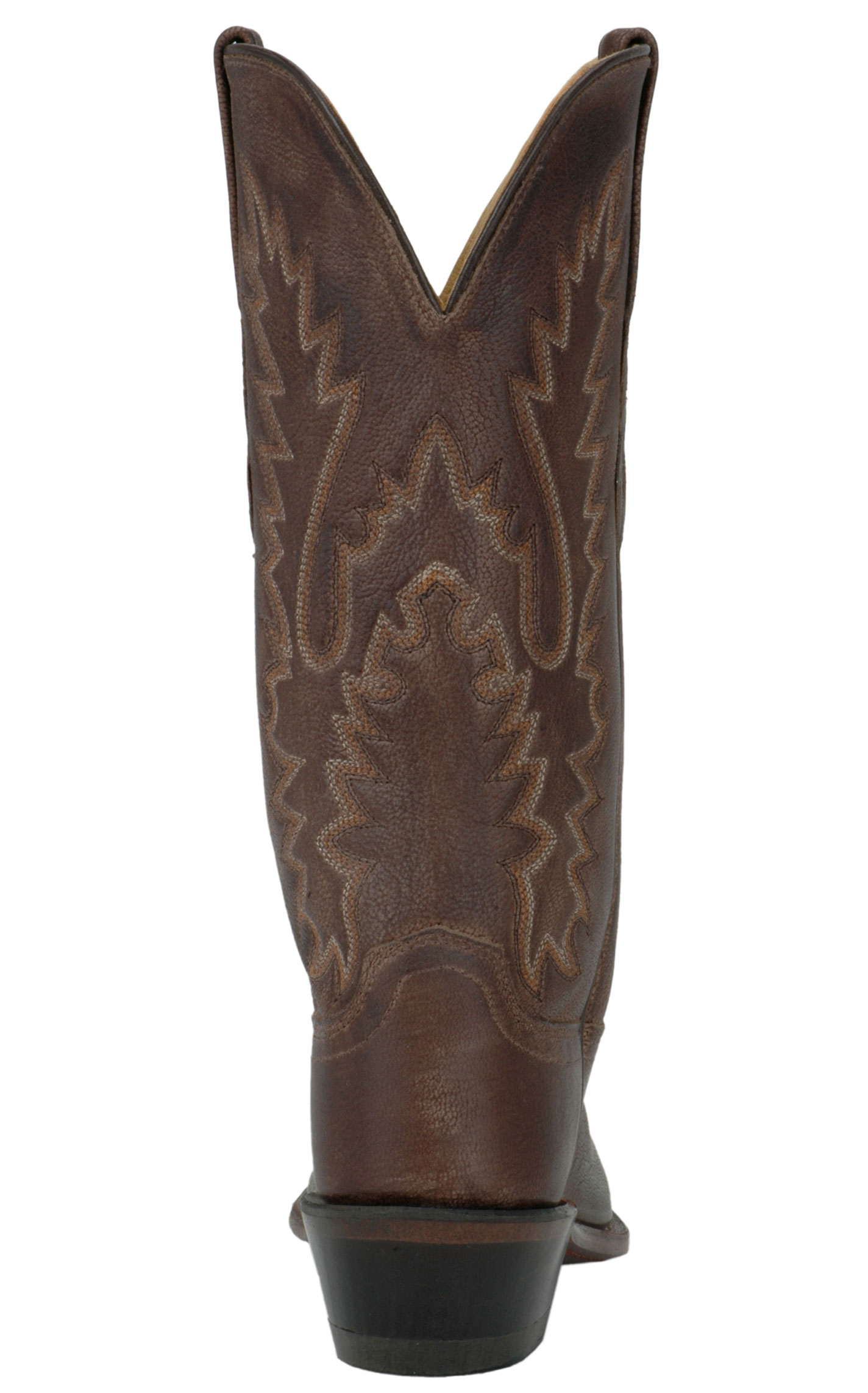 Old West Women's Classic Chocolate Mad Dog Snip Toe Cowboy Boot - Image 1