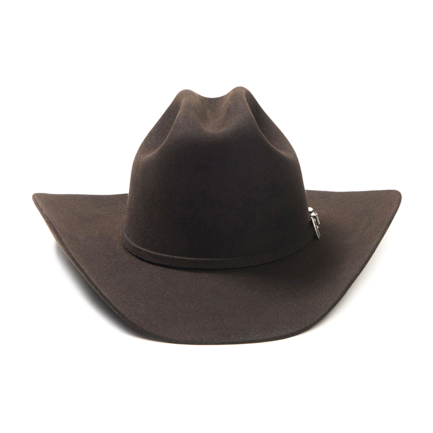 Stetson 6X Skyline Chocolate Brown Felt Cowboy Hat - Image 1