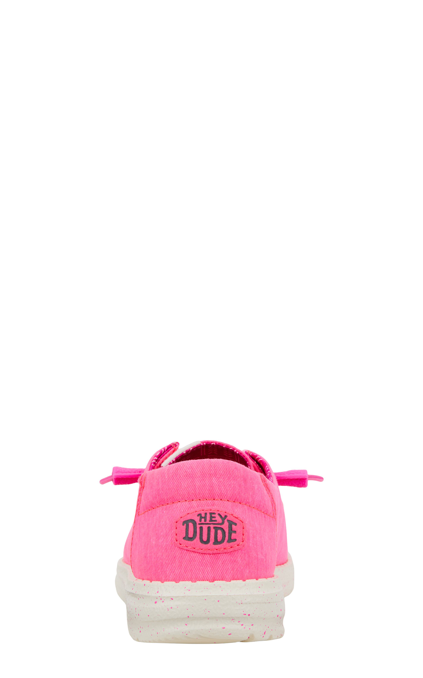 Hey Dude Women's Neon Pink Wendy Moc Toe Casual Shoes - Image 1