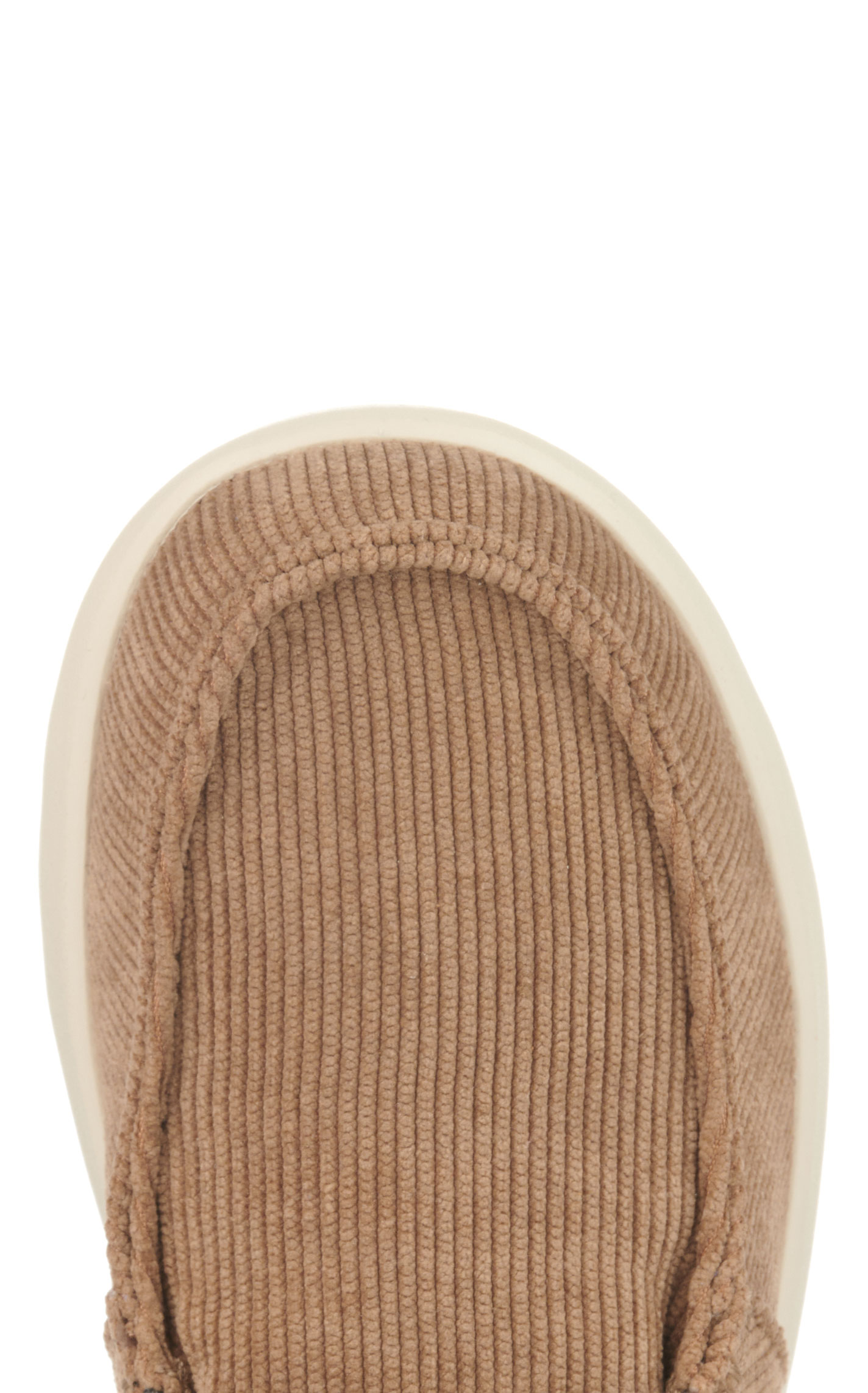 Ariat Women’s Tan Hilo Corduroy Moc Toe Casual Shoes - Image 1