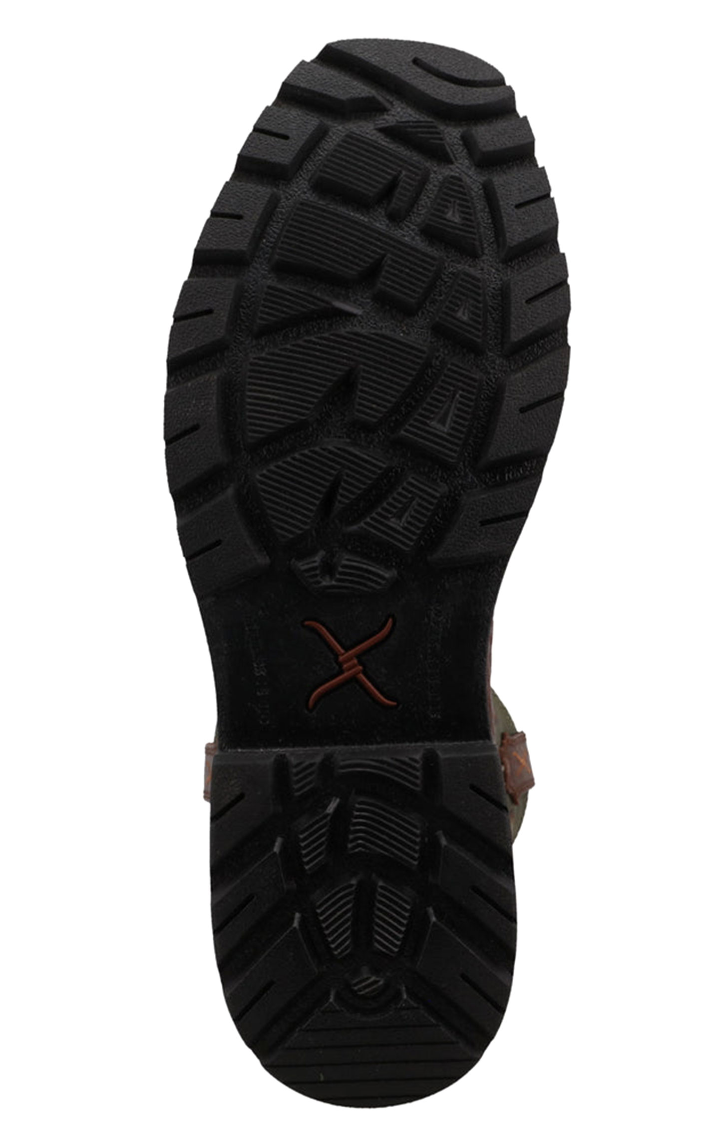 Twisted X Men's Caramel Café & Moss Tech X Performance Wide Square Toe Cowboy Boots - Image 1