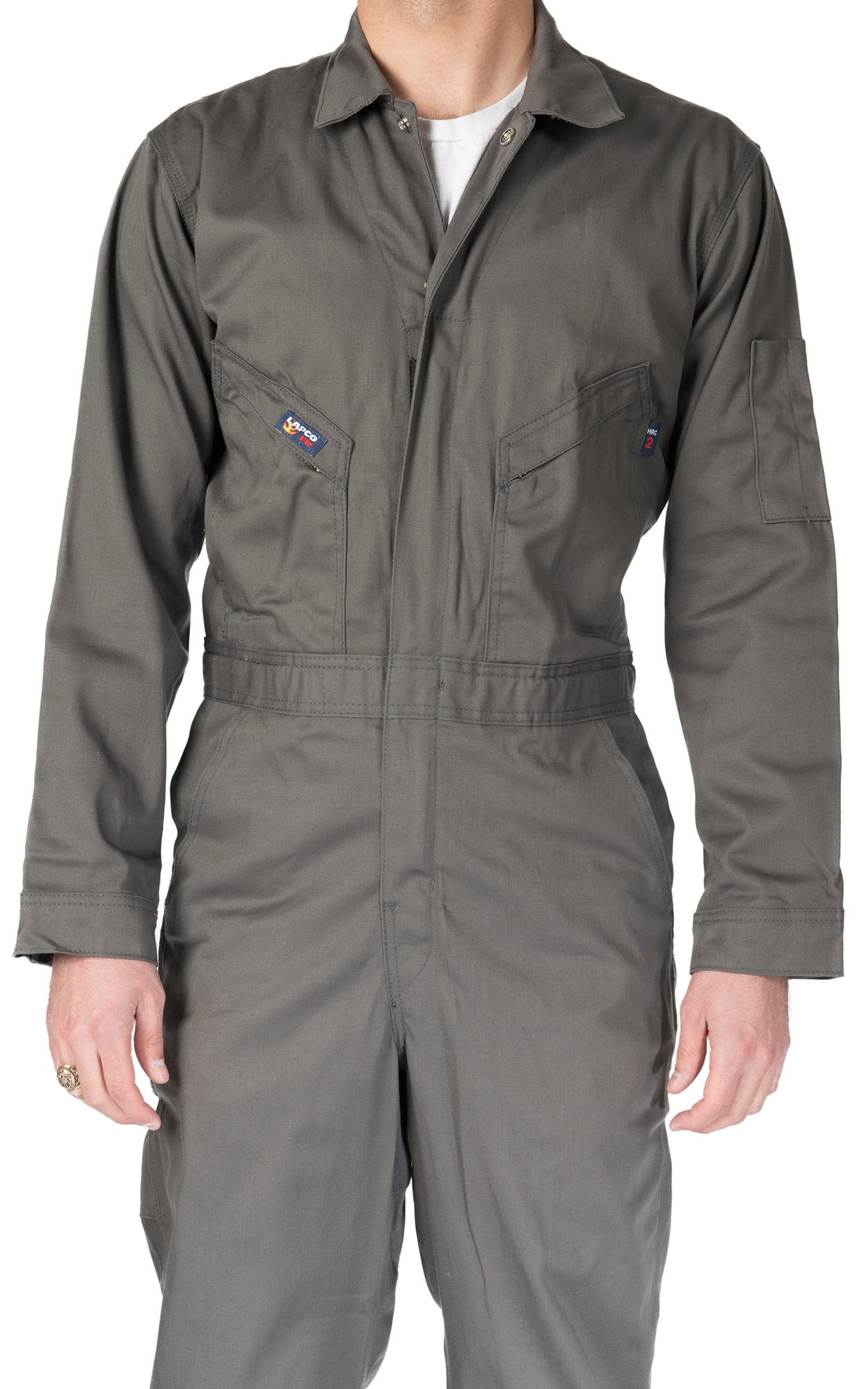 Lapco FR Gray 7 oz. Coveralls - Big & Tall - Image 1