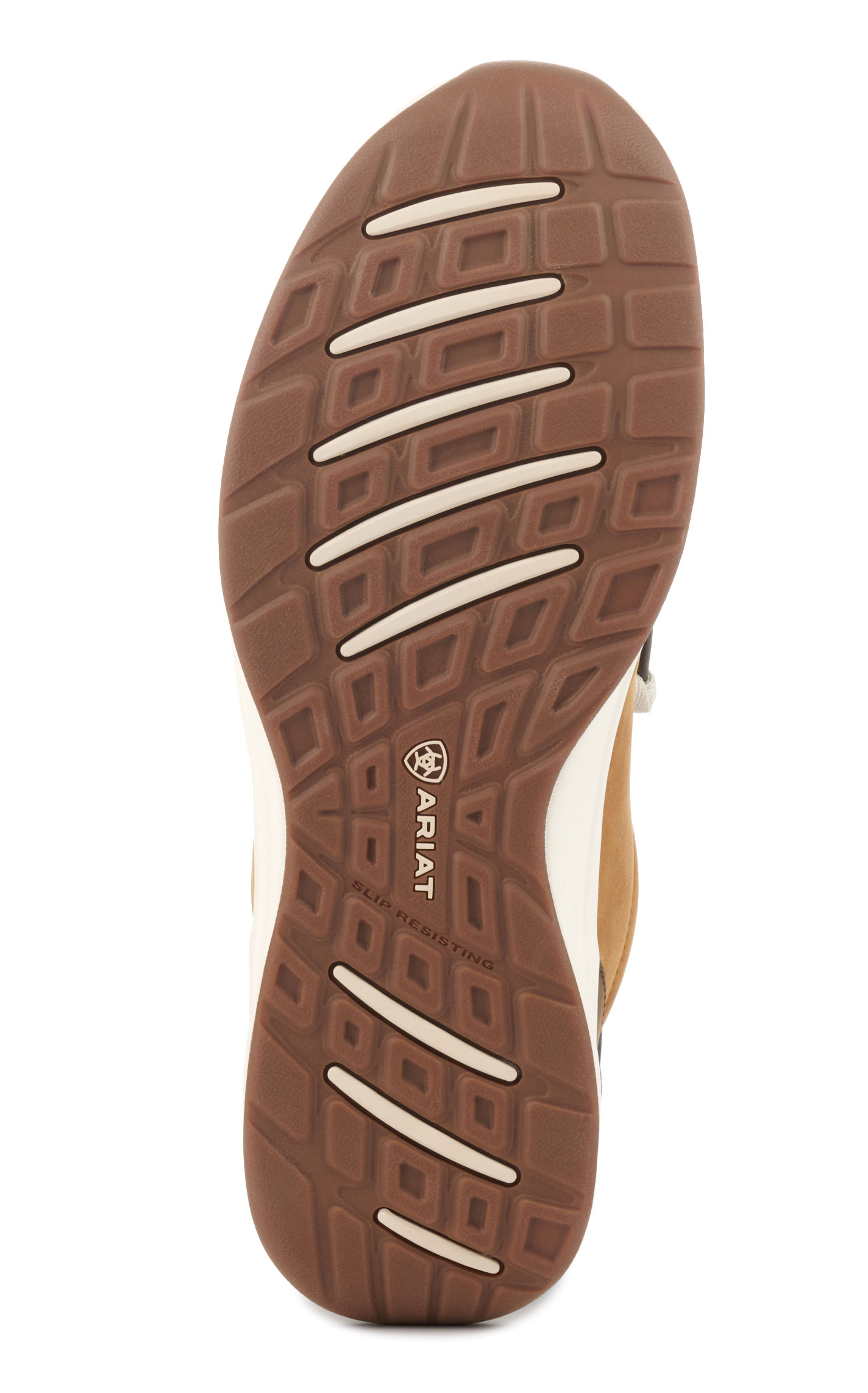 Ariat Men's Buckeye Sunset Wheat and Dark Coffee Waterproof Leather Moc Toe Casual Shoes - Image 1
