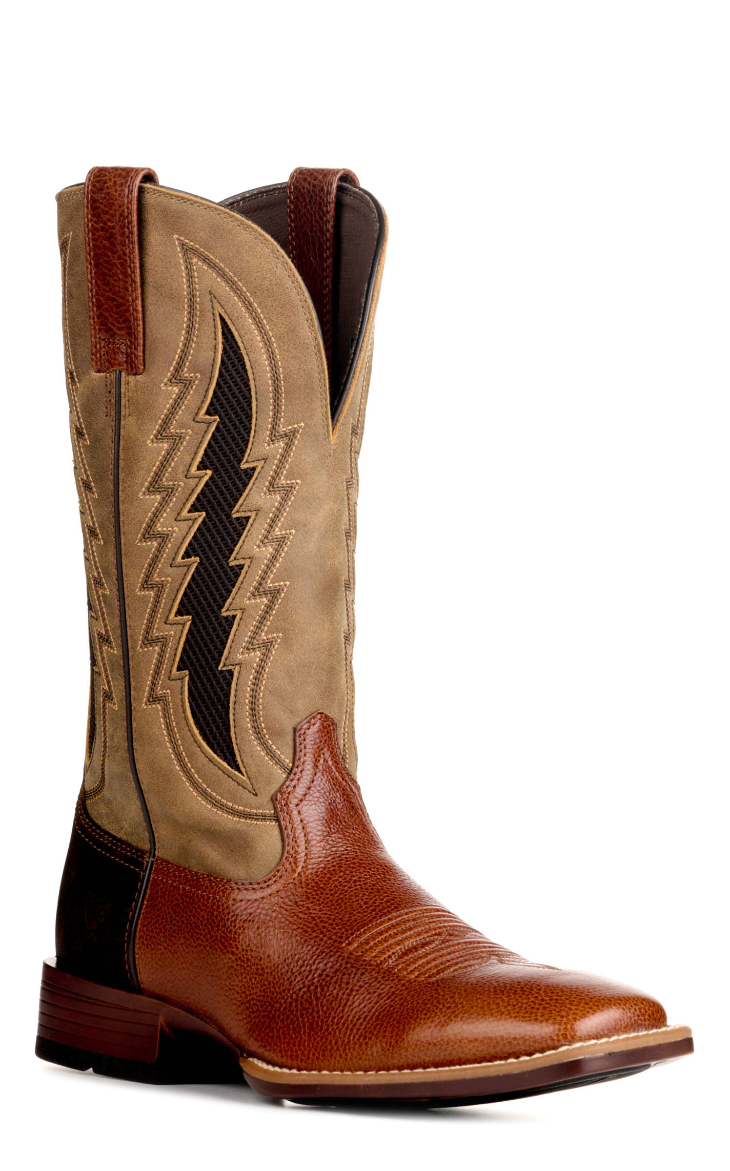 Ariat Men's Beasty Bomber VentTEK Bantamweight Wide Square Toe Cowboy Boots - Image 1