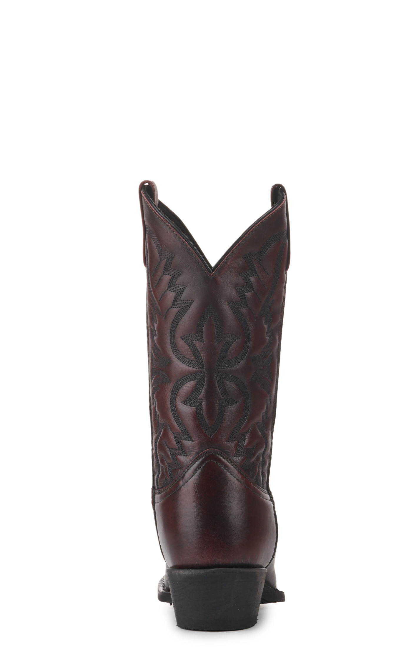 Laredo Men's Birchwood Black Cherry R-Toe Cowboy Boots - Image 1