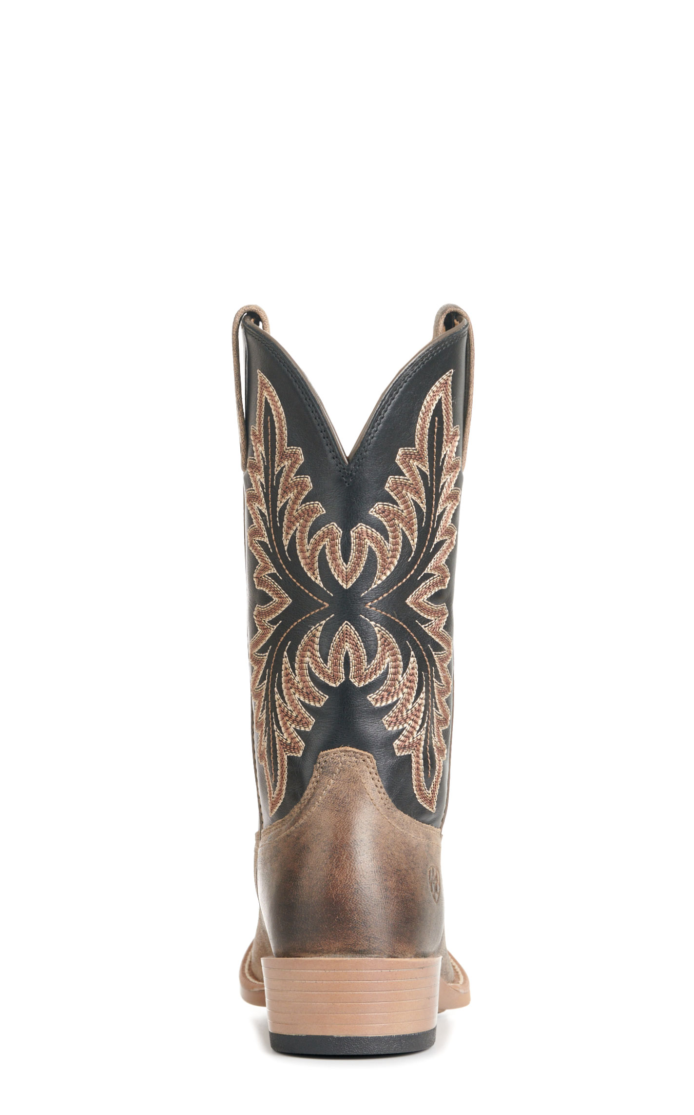 Ariat Men's Renegade Stone and Black Bantamweight Punchy Square Toe Cowboy Boots - Image 1