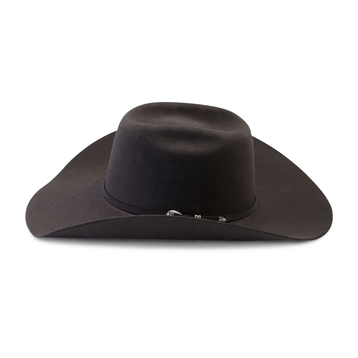 Resistol 6X Cody Johnson Collection The SP Granite Gray Brick Crown Felt Cowboy Hat - Image 1