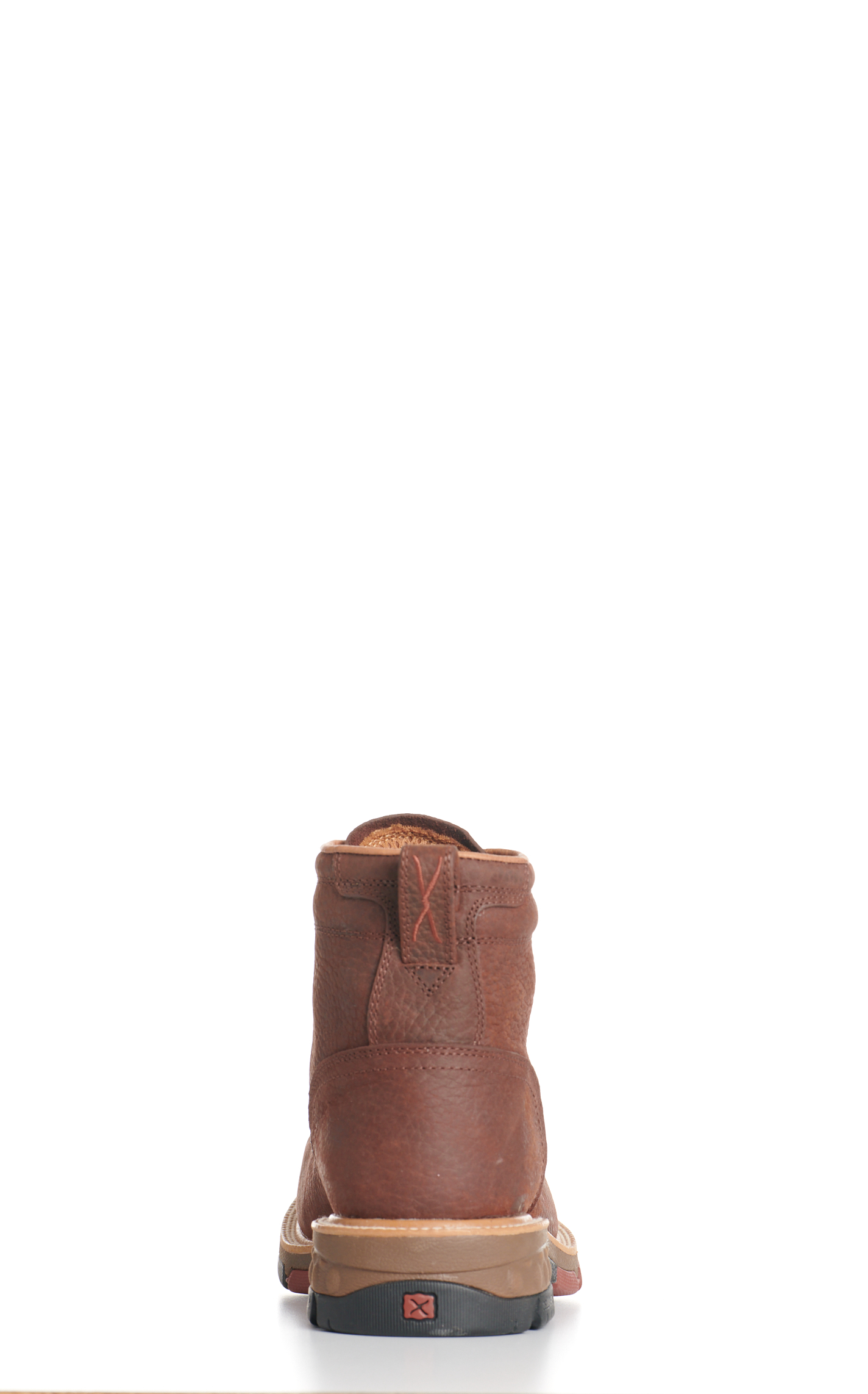 Twisted X Men's Clove Brown Waterproof Wide Square Nano Composite Toe Lace Up Work Boots - Image 6
