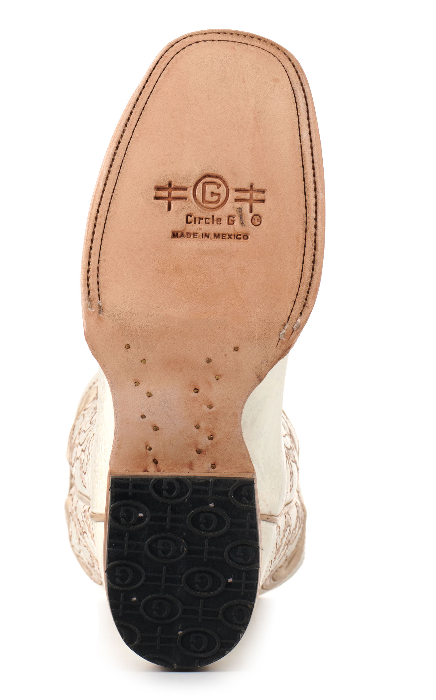 Circle G by Corral Women's Pearl with Embroidery Square Toe Cowboy Boots - Image 1