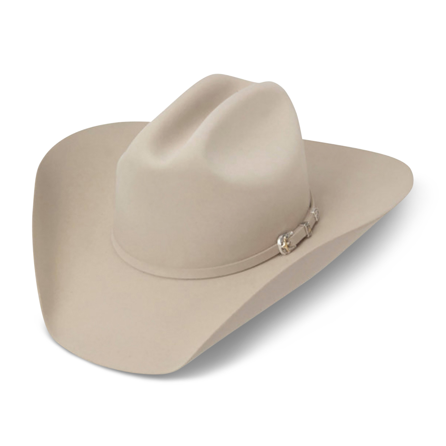 Cavender's Cowboy Collection Gus Crush Silverbelly Wool Cowboy Hat - Image 1