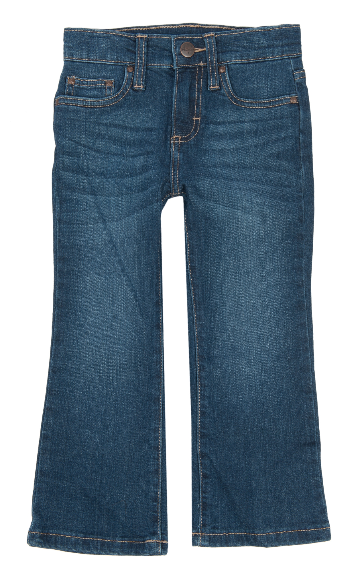 Wrangler Baby Girls' Embroidered Jeans - Image 1