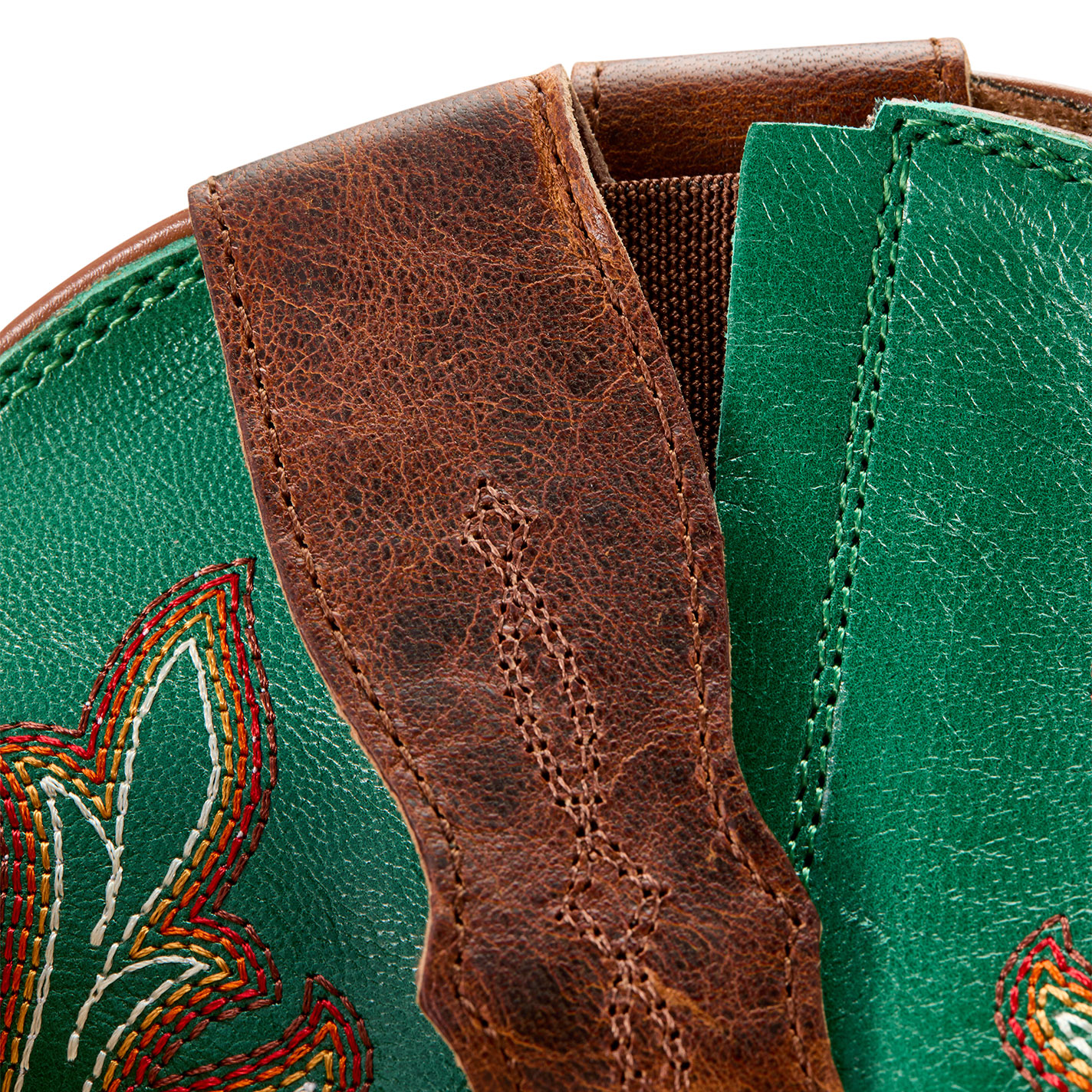Ariat Women's Whiskey & Jade StretchFit Wide Square Toe Cowboy Boots - Image 1