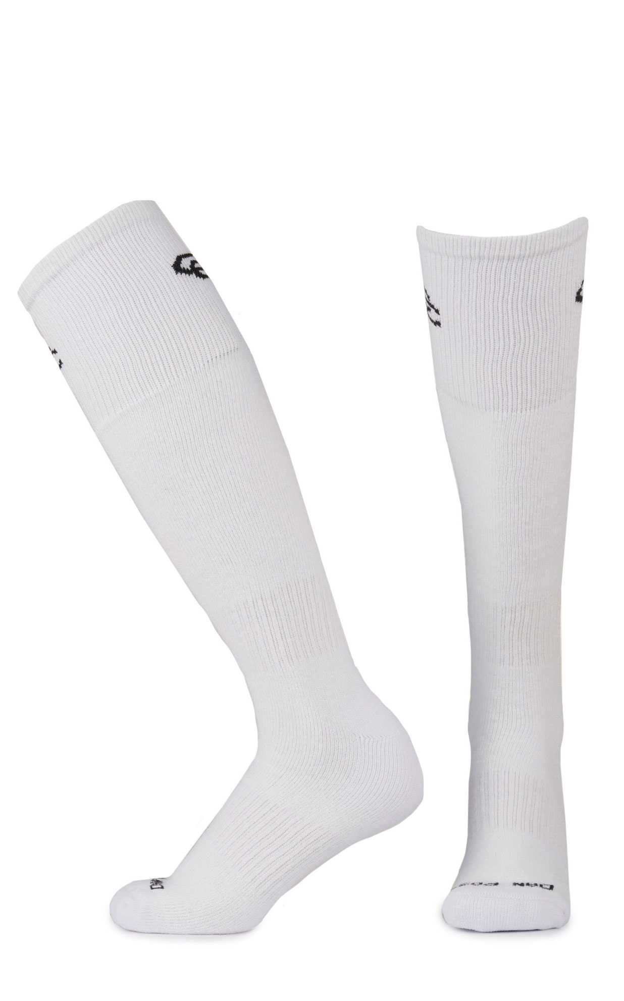 Dan Post Men's Cowboy Certified White Mid-Calf Boot Socks (Fits Sizes 7 to 10) - Image 3