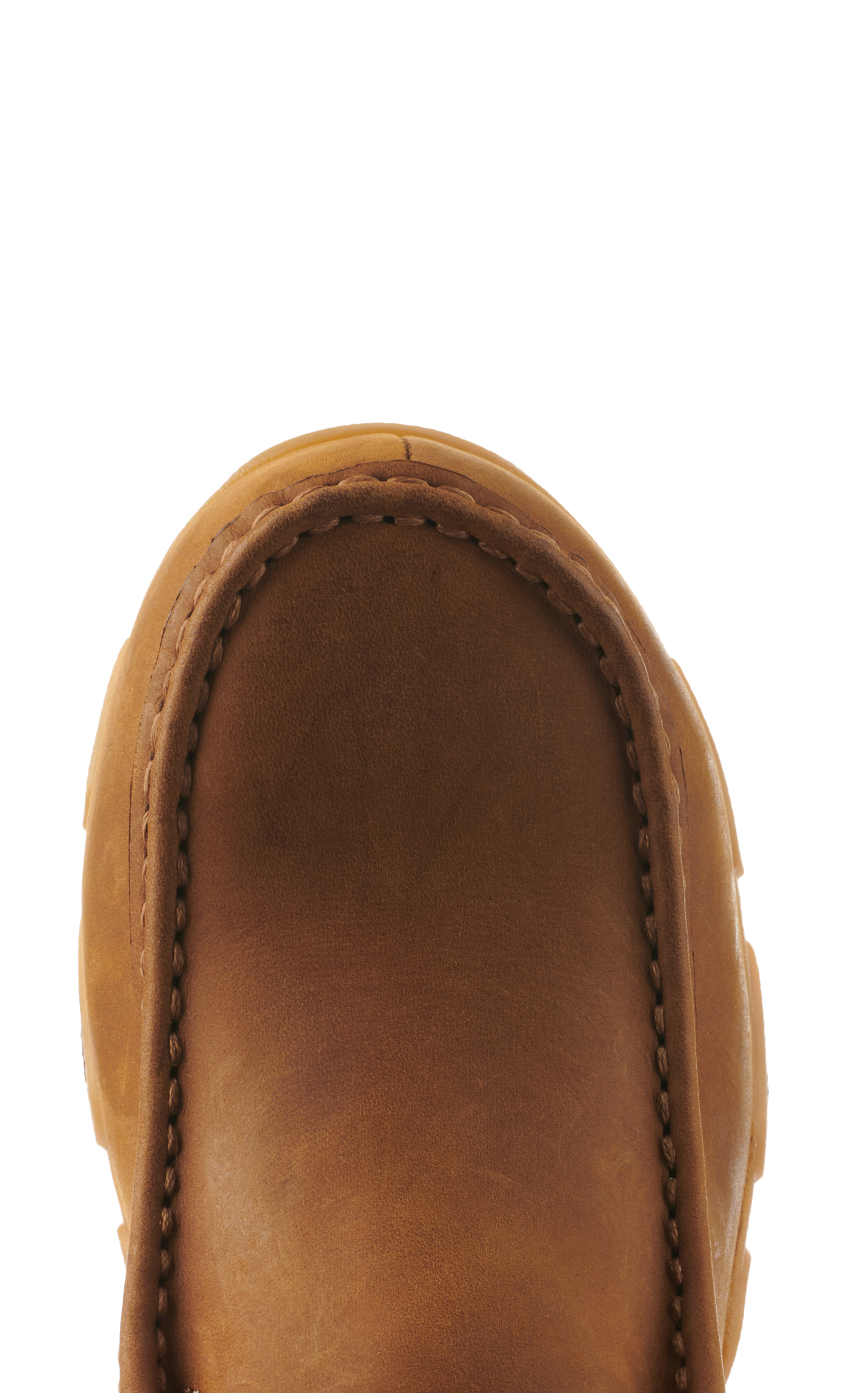 Twisted X Women's Pecan CellStretch Moc Steel Toe Lace Up Work Boots - Image 1