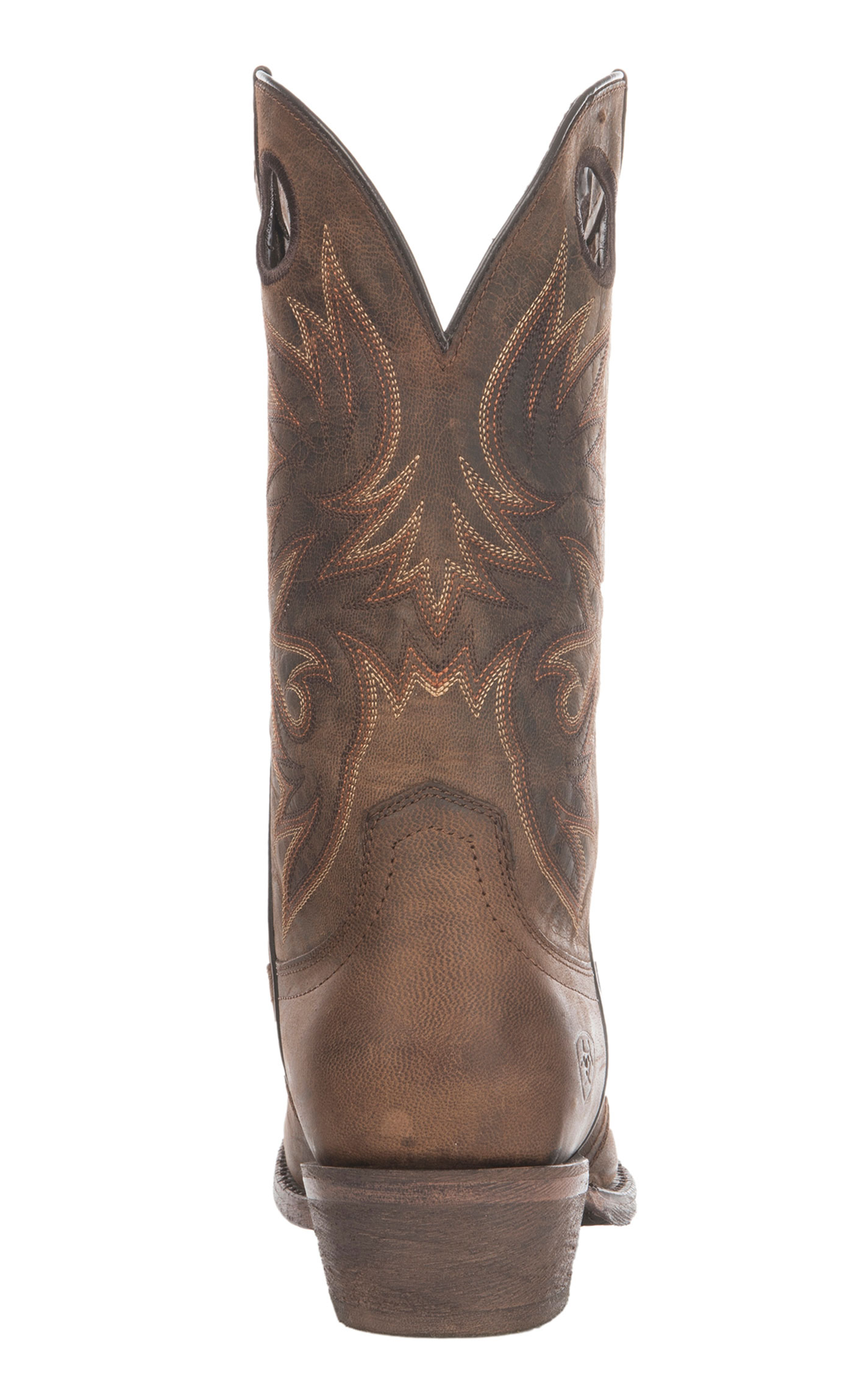 Ariat Men's Circuit Striker Weathered Brown Punchy Toe Cowboy Boots - Image 1