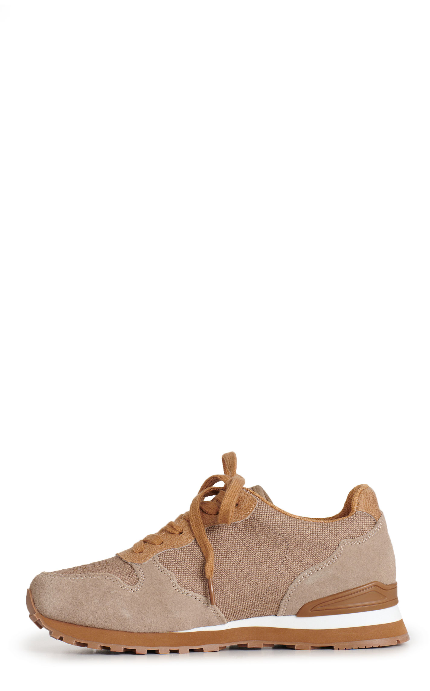 Roper Women's Giddyup Jogger Beige Casual Shoes - Image 1
