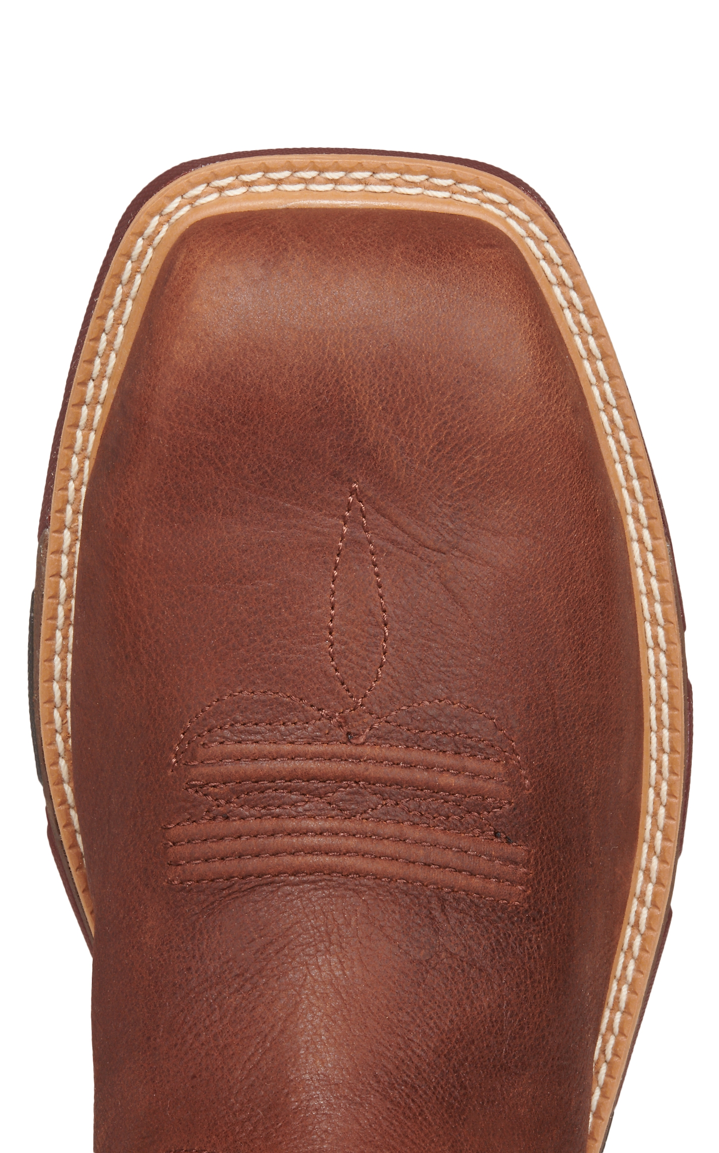Twisted X Men's Mocha and Slate with Barbwire Embroidery CellStretch Square Nano Composite Toe Work Boot - Image 1