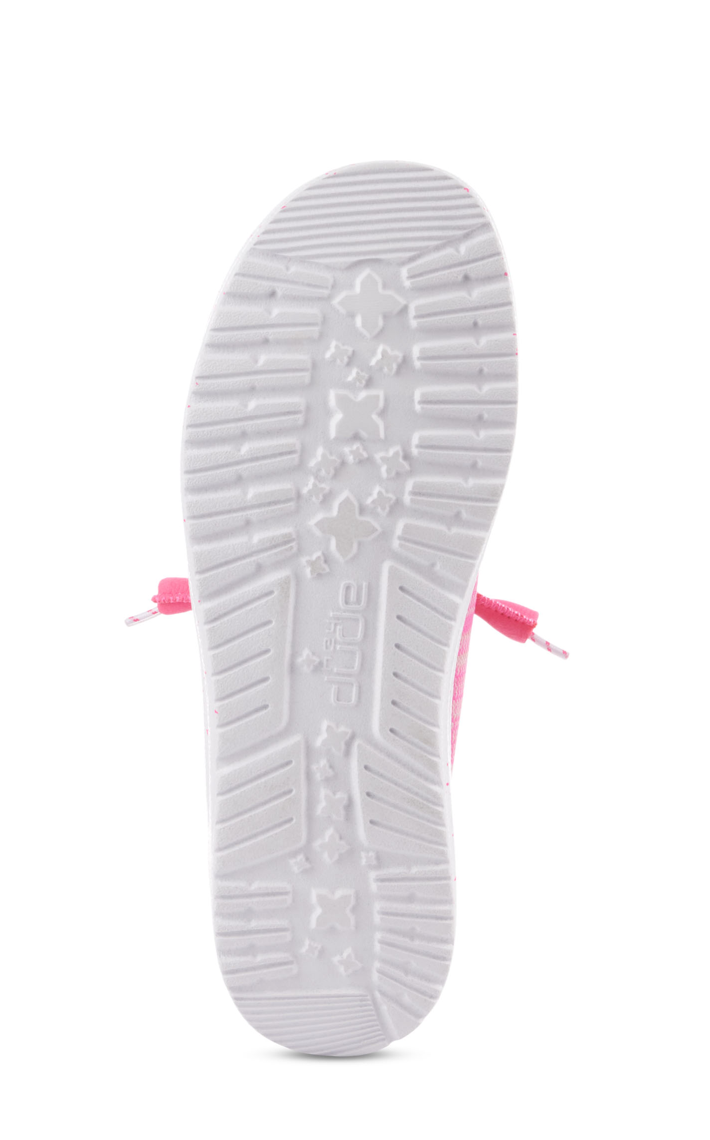 Hey Dude Women's Wendy Sport Mesh Pink Moc Toe Lace Up Casual Shoes - Image 1
