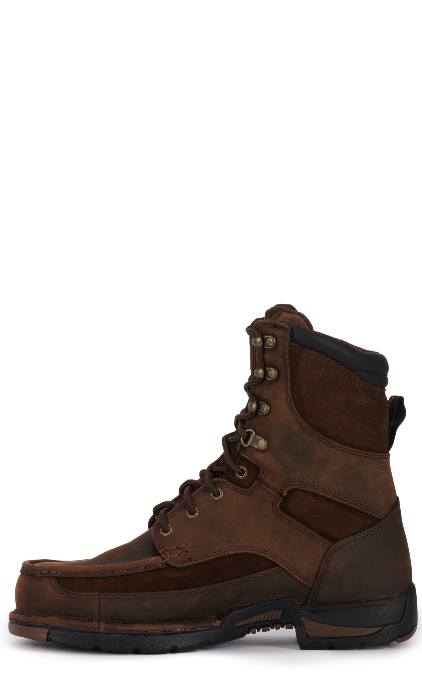Georgia Men's Athens Brown Waterproof Round Toe Work Boot - Image 1