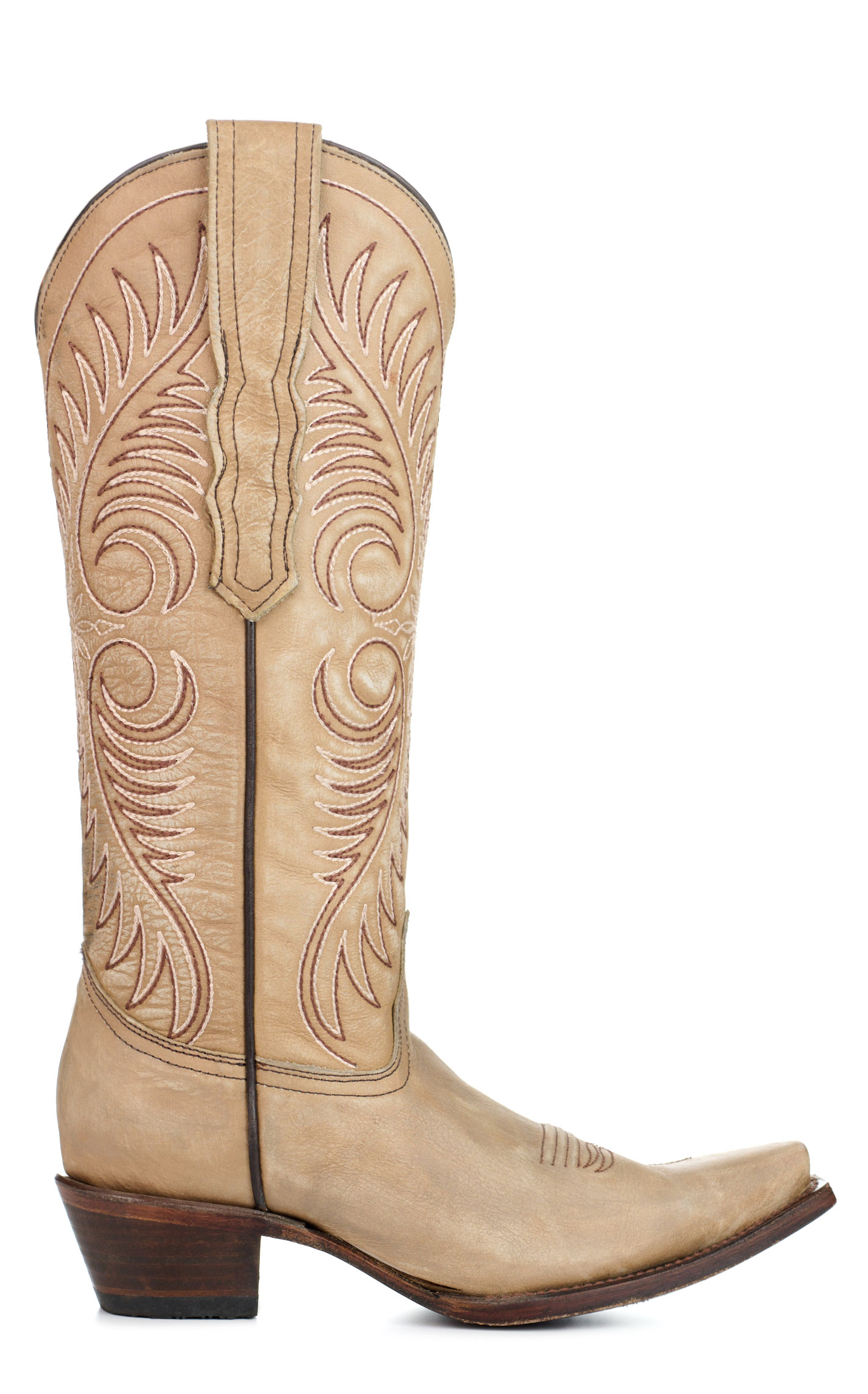 Circle G by Corral Women's Sand Snip Toe Tall Cowboy Boots - Image 1