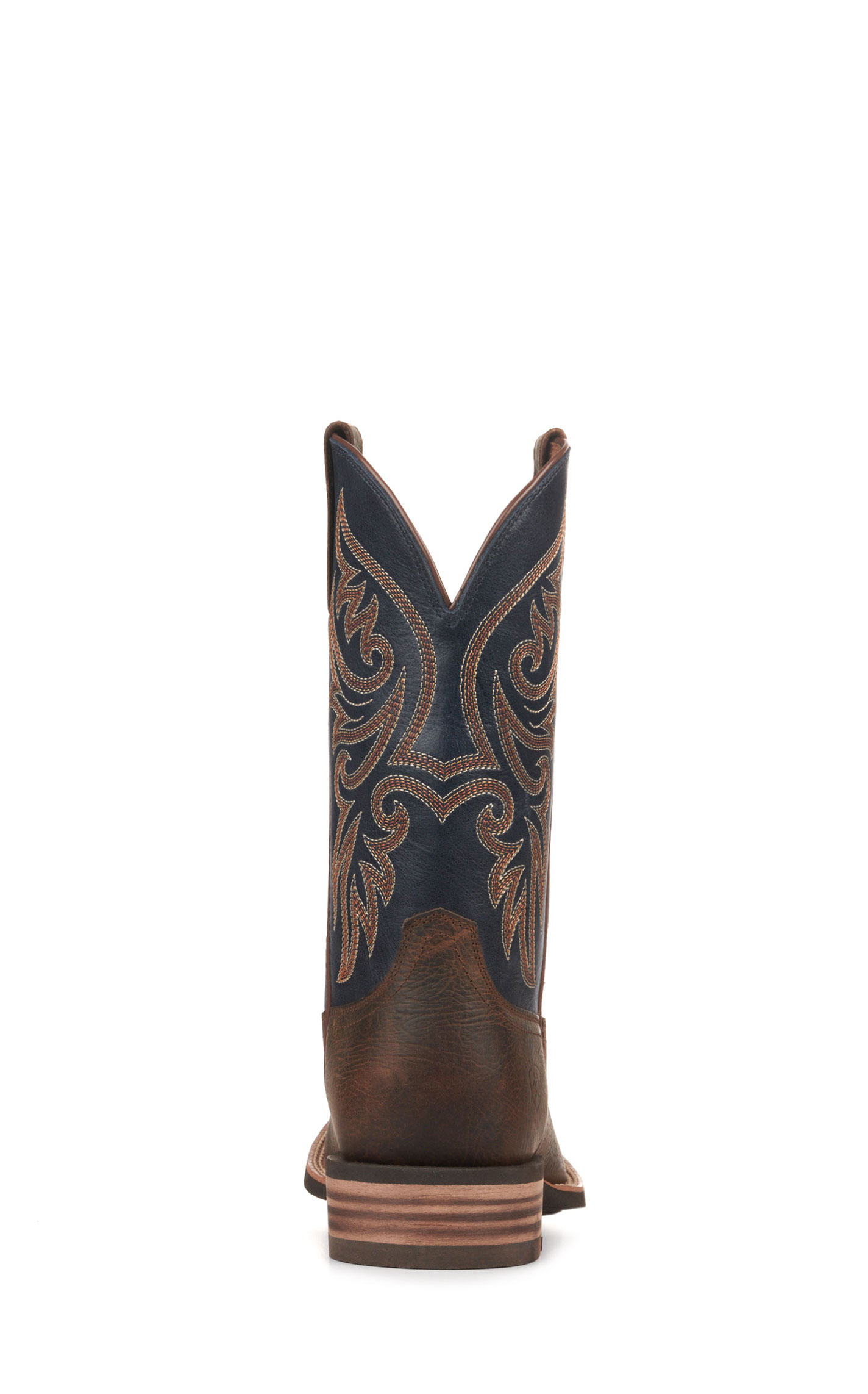 Ariat Men's Slingshot Rowdy Brown and Blue SmatLite Wide Square Toe Cowboy Boots - Image 1