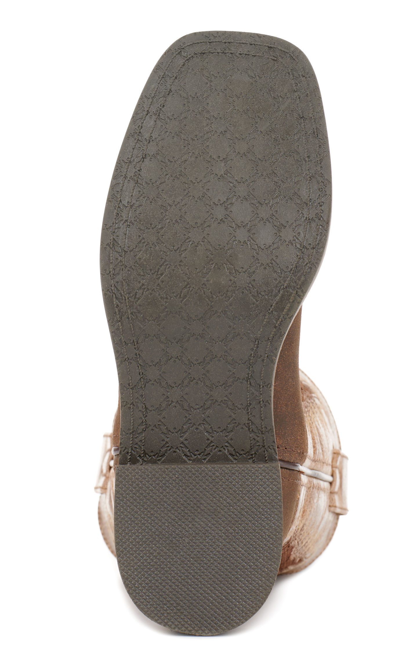 Smoky Mountain Youth Desperado Dark Walnut & Brown Vented Square Toe Cowboy Boots - Image 1