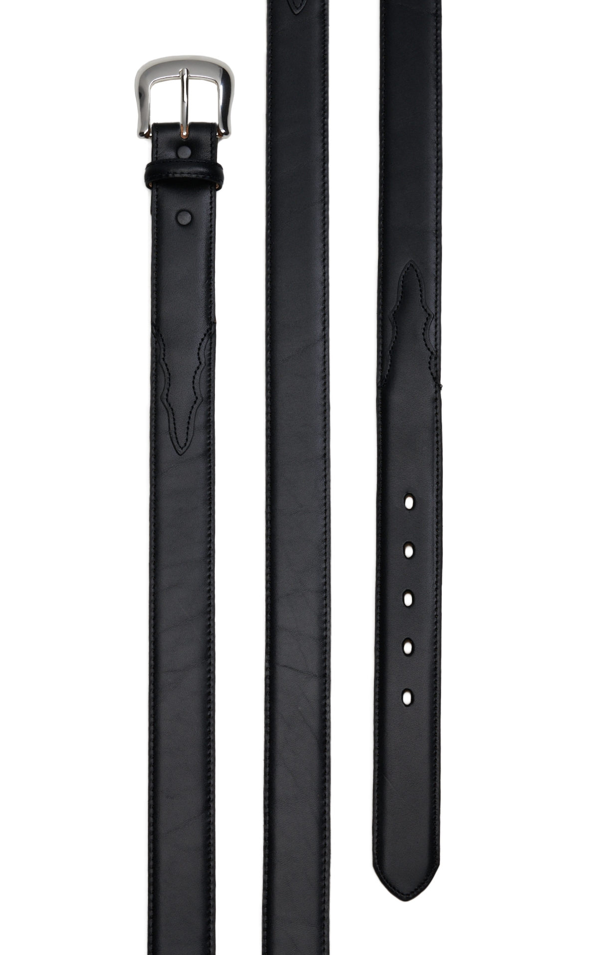 Tony Lama Black With Billets Western Belt - Image 1