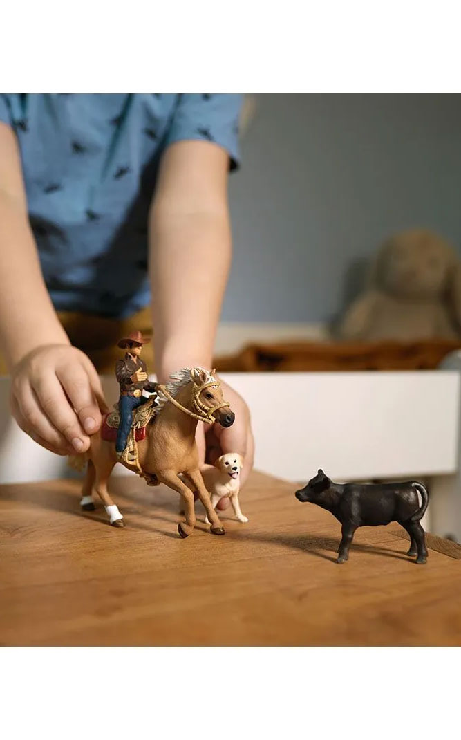 Schleich Farm World Western Riding Adventures Toy Set - Image 3