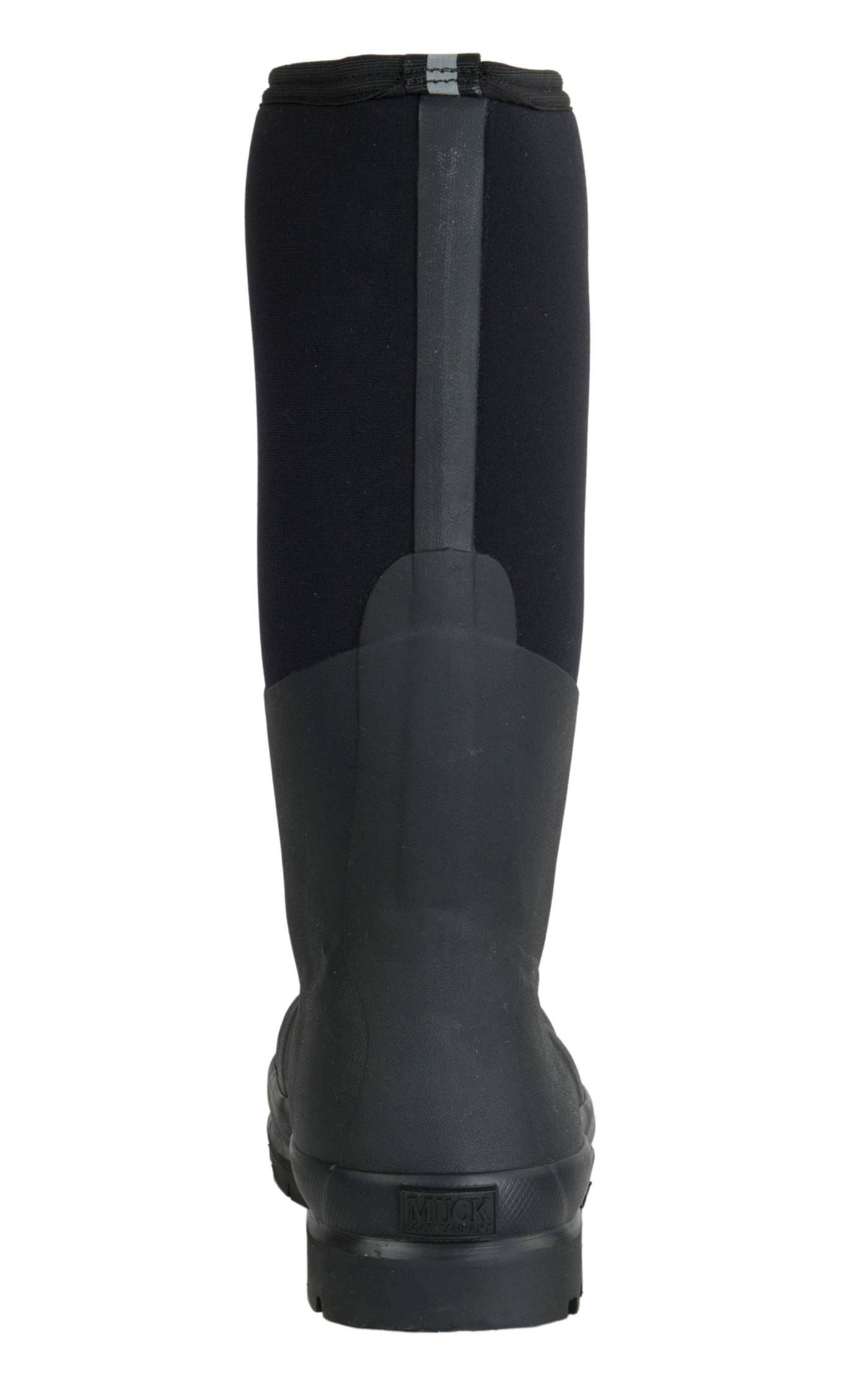 Muck Chore Classic Men's Black Waterproof Round Steel Toe Work Boots - Image 1
