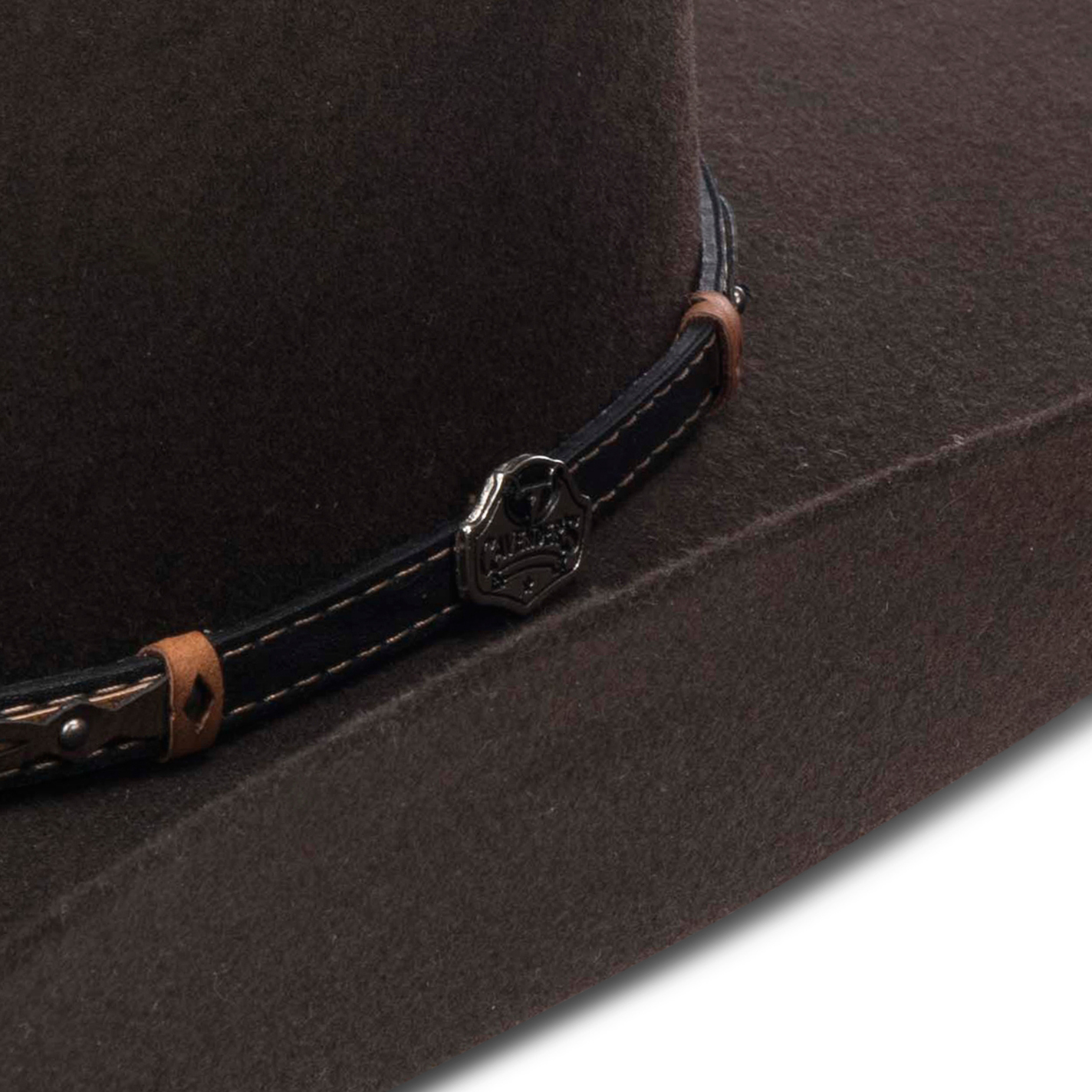 Cavender's Cowboy Collection 3X Brown Premium Wool Cowboy Hat - Image 1