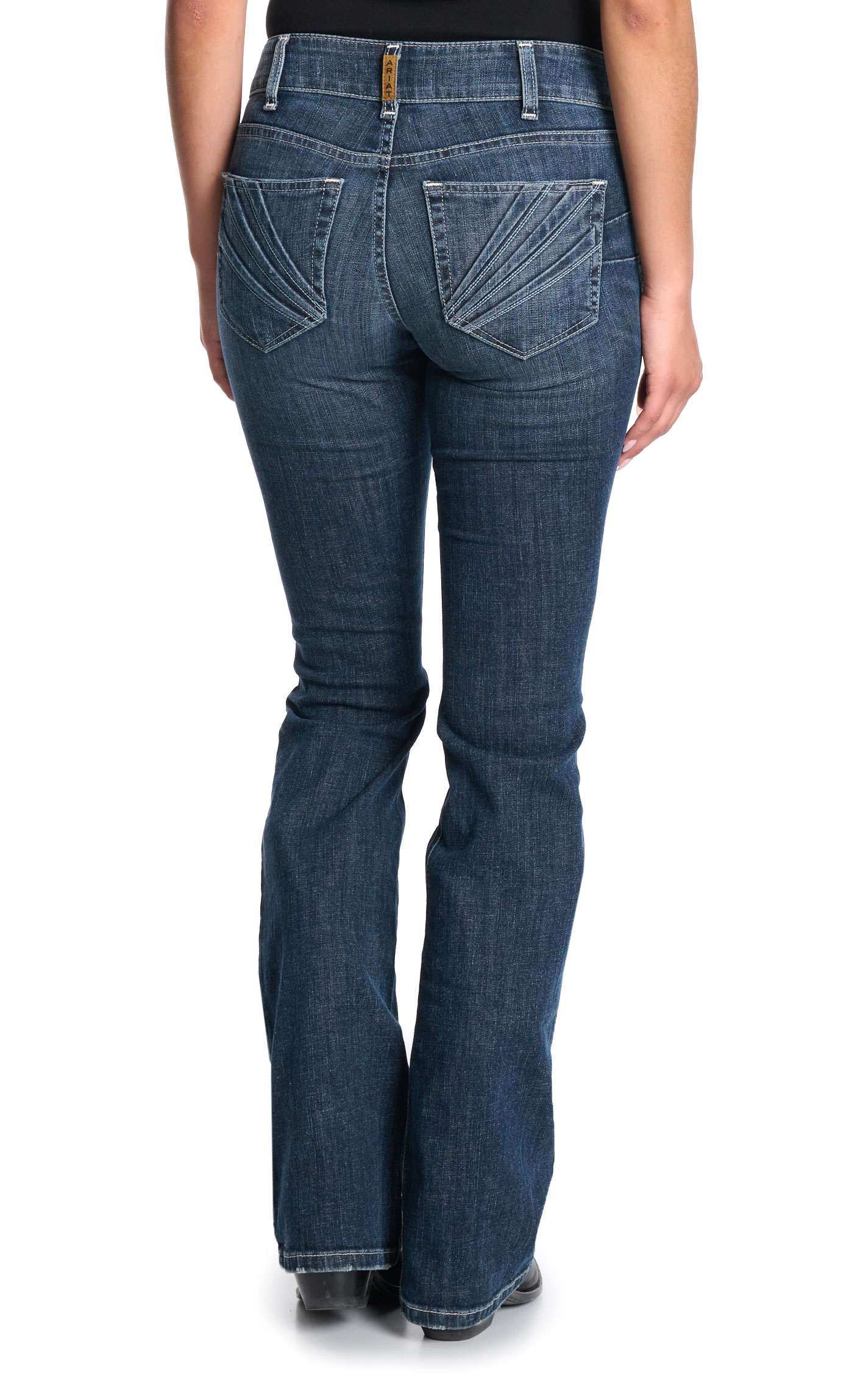 Ariat Women's Christine Missouri Medium Wash Boot Cut Jeans - Plus Sizes - Image 1